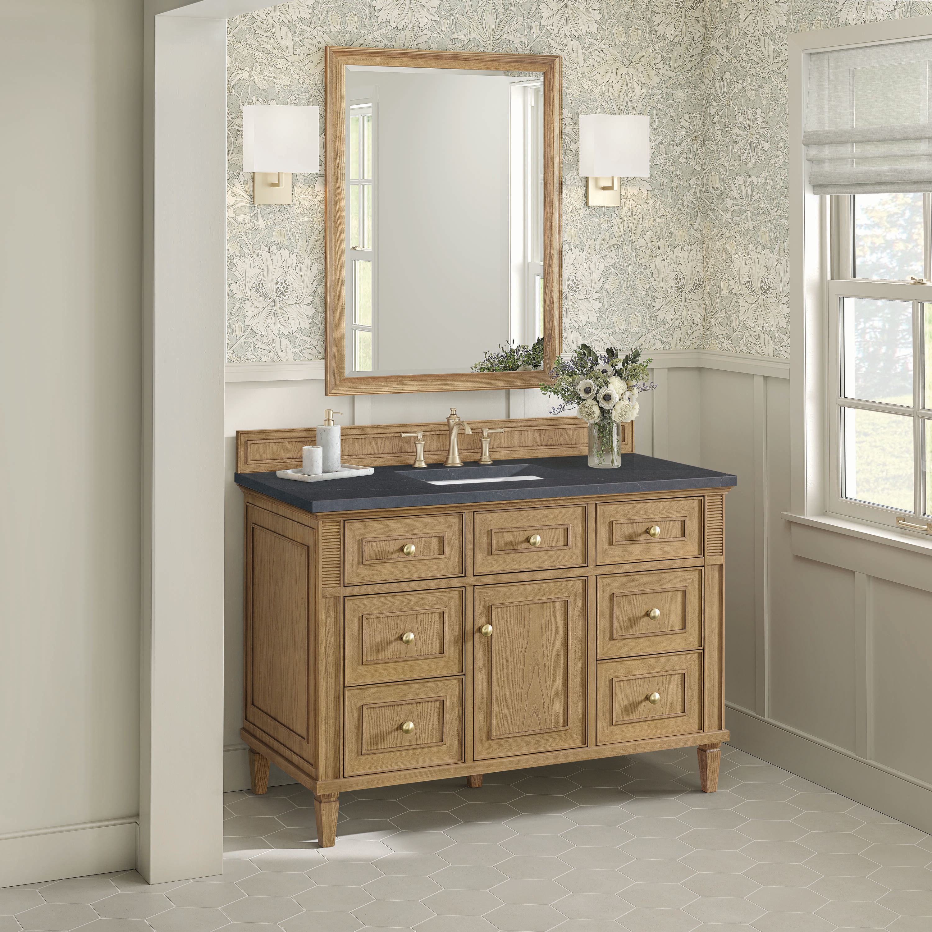 James Martin Vanities 424-V48-LNO-3CSP Bath-Vanity-Combo - View #3