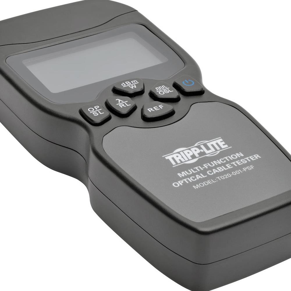 Interex By Tripp-Lite TCNCD386515 Tripp Lite TRL-T020-001-PSF Multi-Function Optical Fiber Cable Tester with Power Meter Light Source and Visual Fault Locator