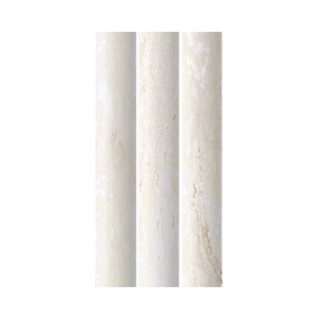 The Tile Life TARGO4509TR Lyrical Travertine 4-1/2-in x 9-in Matte Porcelain Subway Wall Tile (6.29-sq. ft/ Carton)