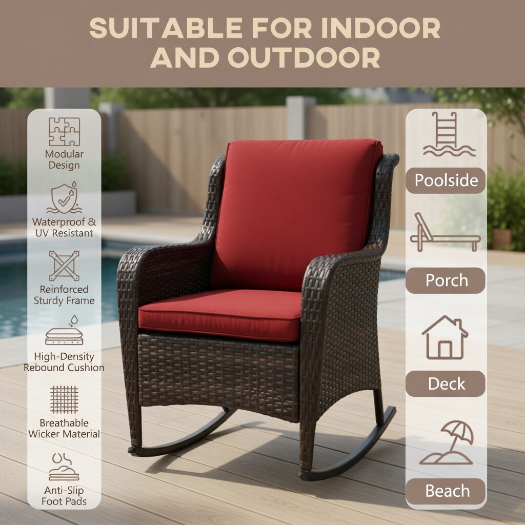 Choco Moon WYC-WQ43989-LS Patio-Conversation-Sets - View #4