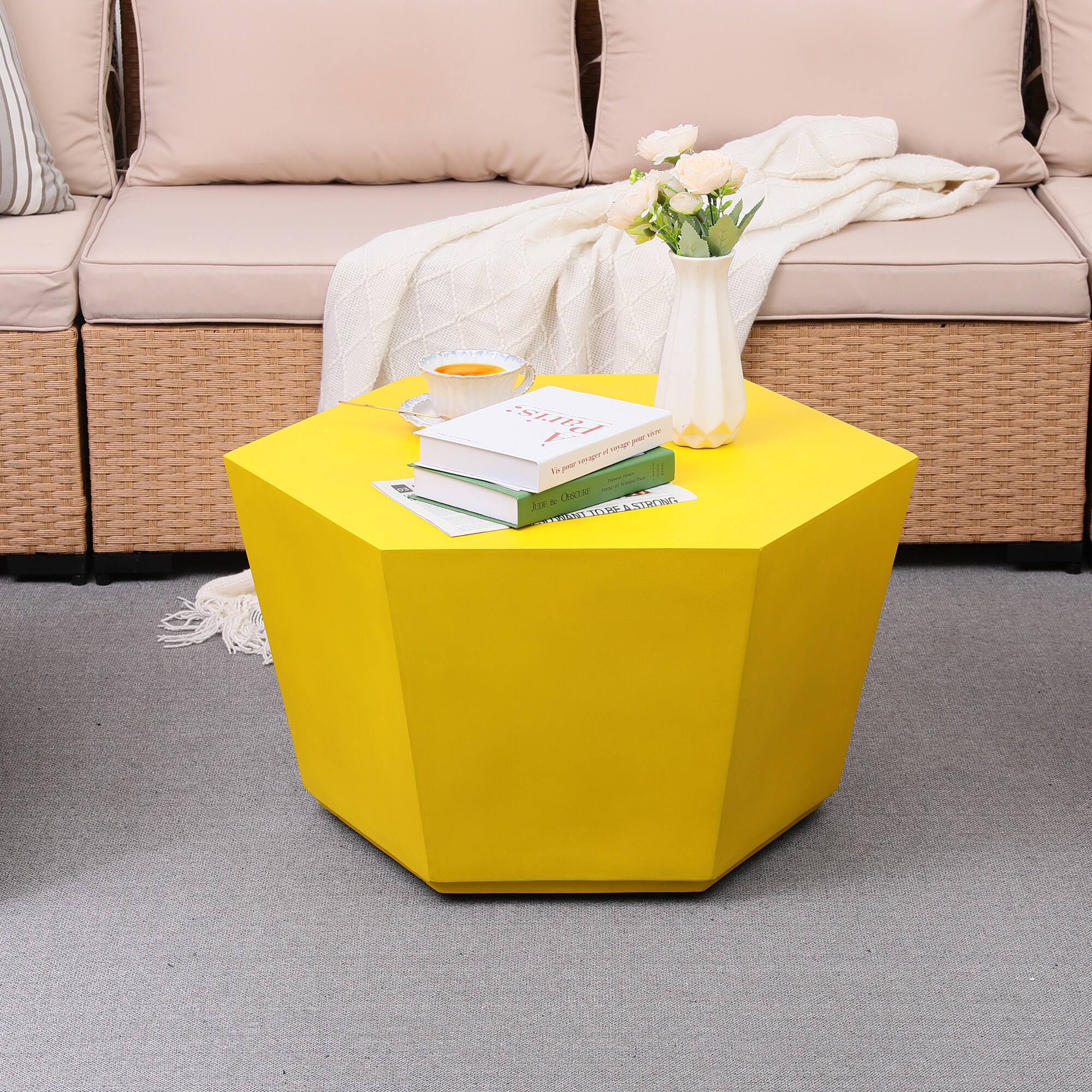 UPHA PL-T28M-6BX-LMY Patio-Tables - View #7