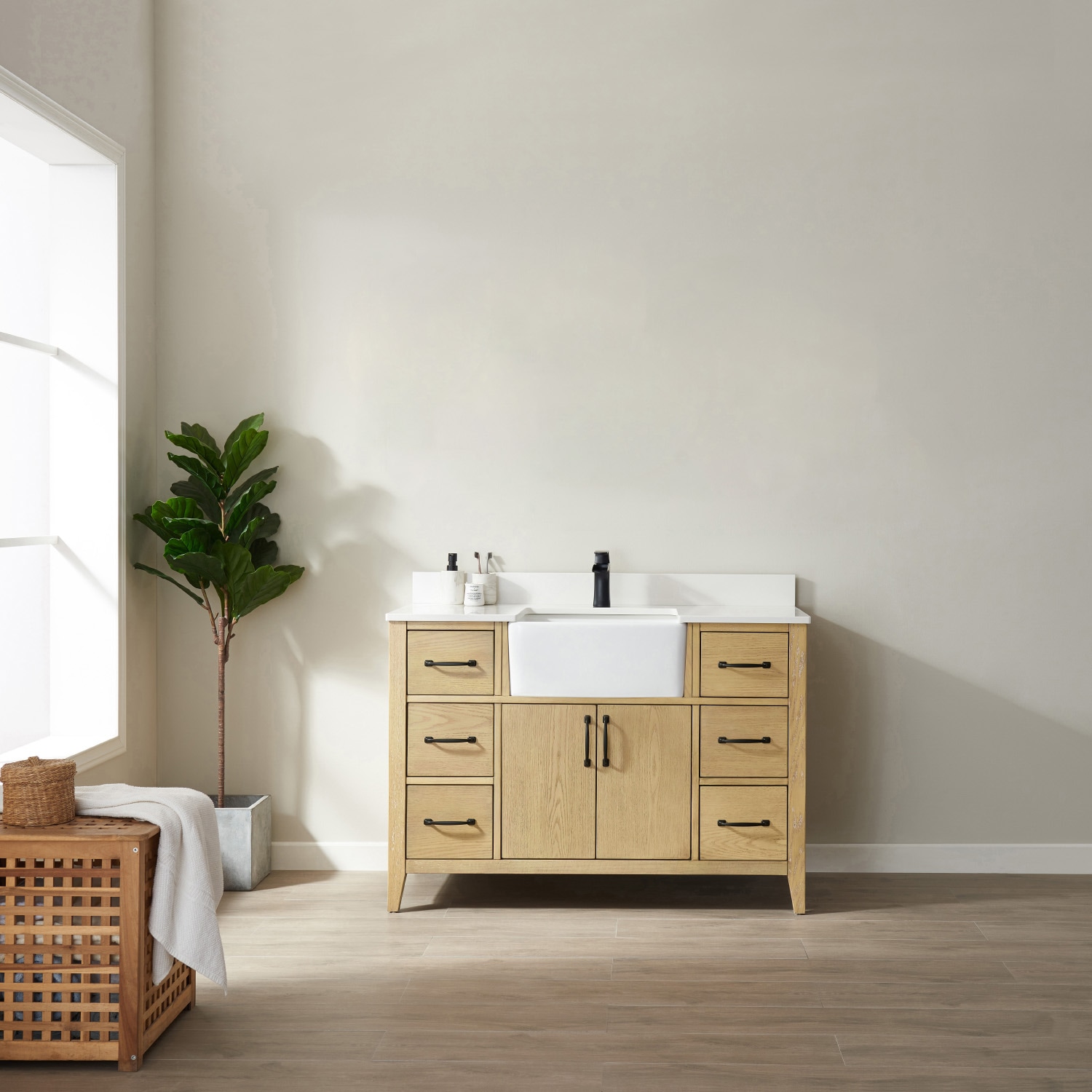 Vinnova 797048-WA-WH Bath-Vanity-Combo - View #8