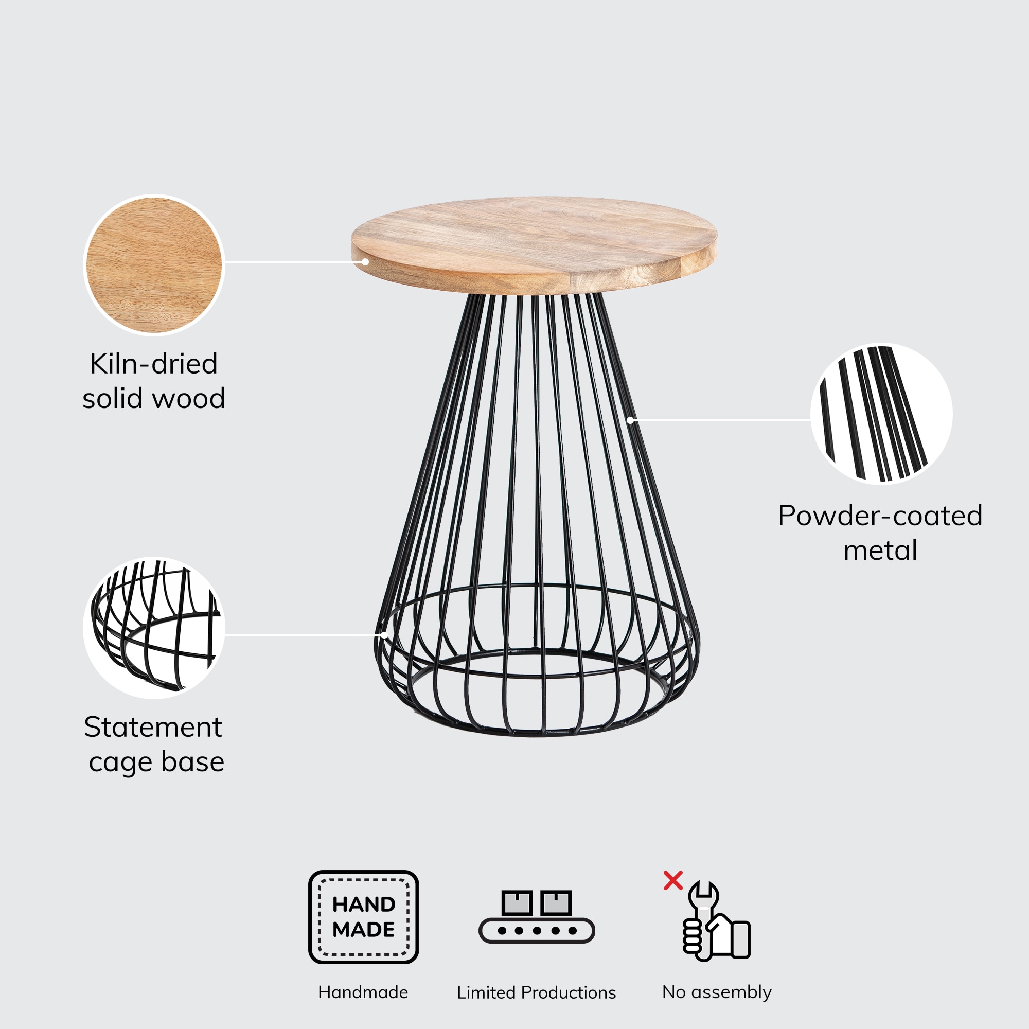 MH LONDON MH-TB-848 End-Tables - View #11