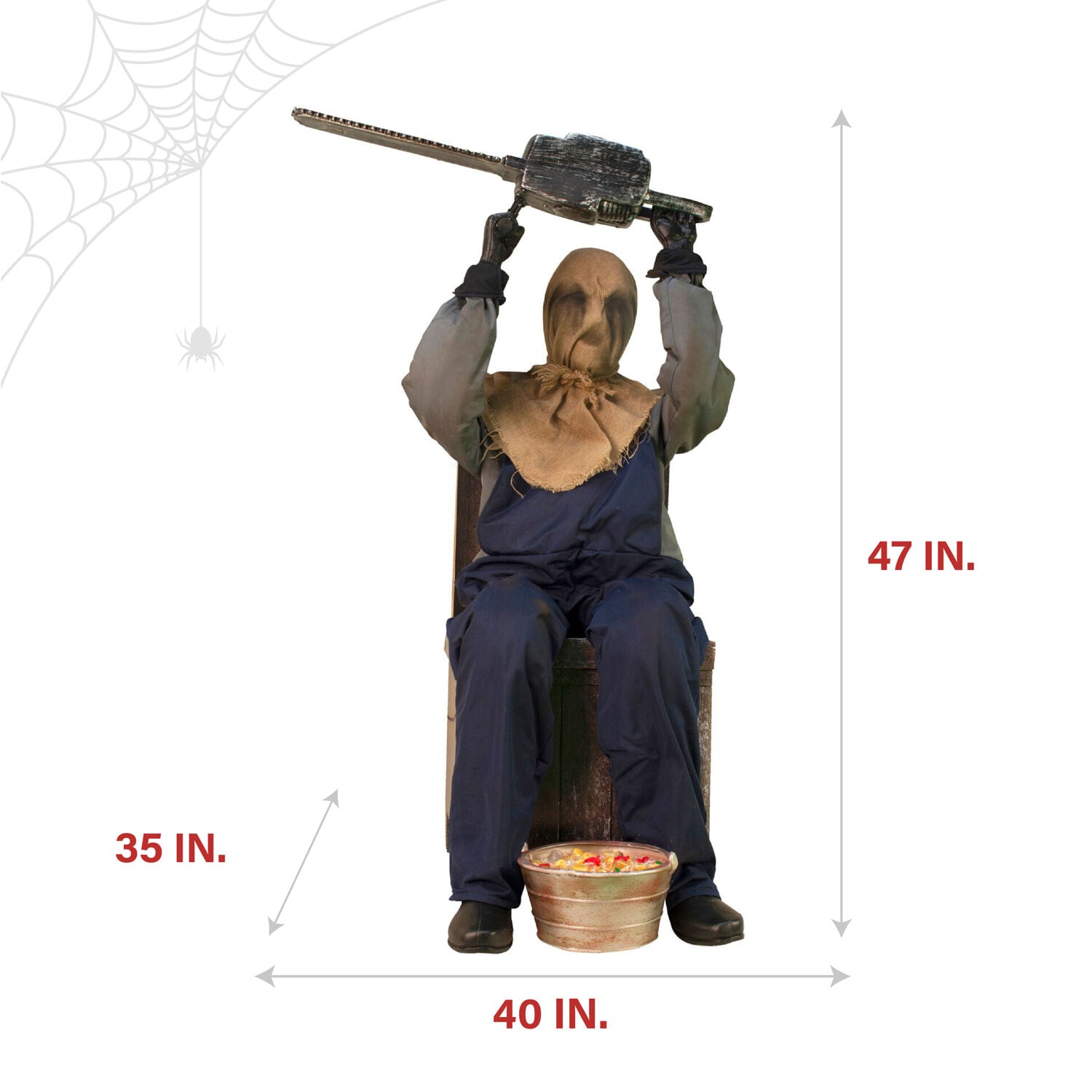 Haunted Hill Farm HHSTSCR-1FLSA Halloween-Animatronics - View #3