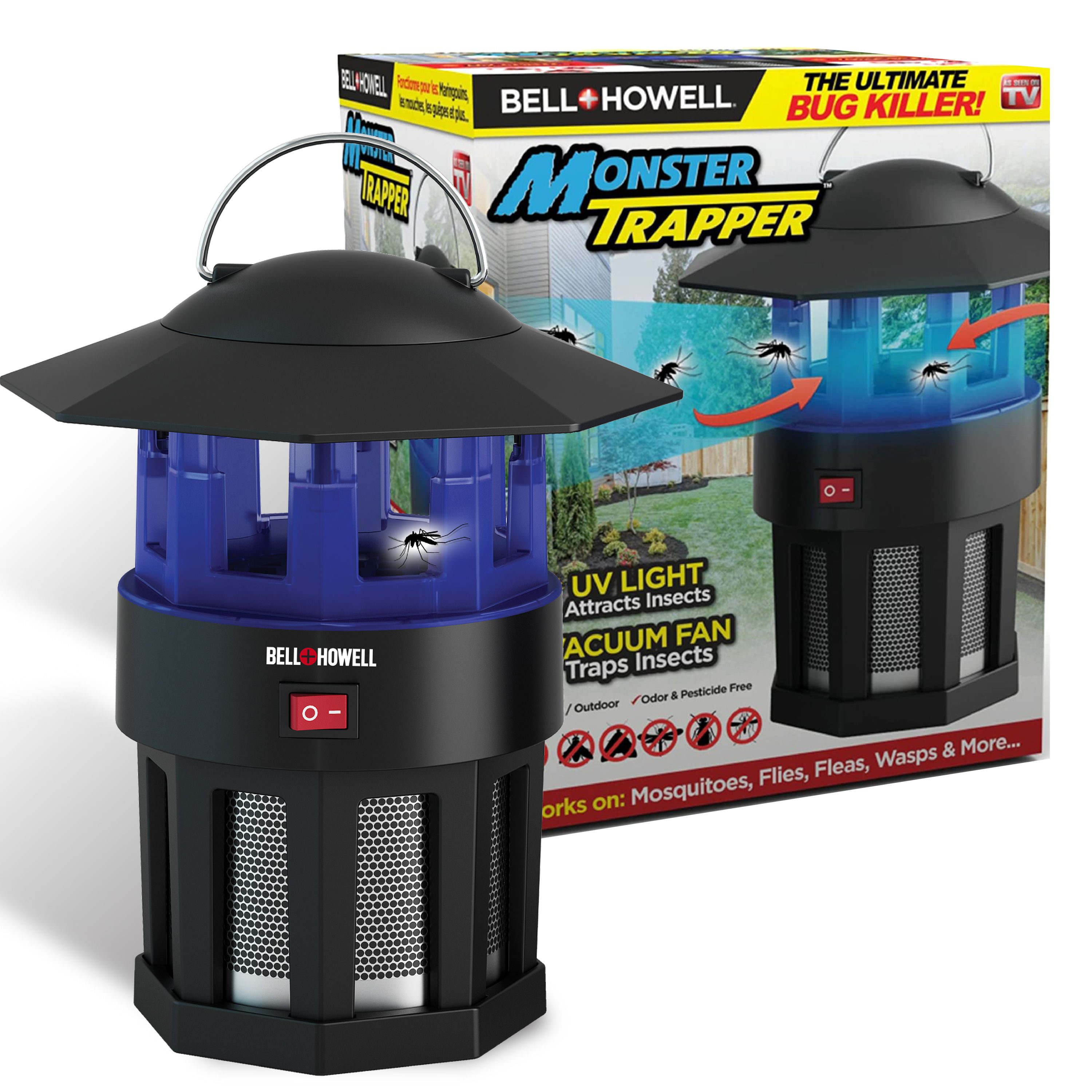 BELL + HOWELL Bell + Howell monster zapper Indoor/Outdoor Insect