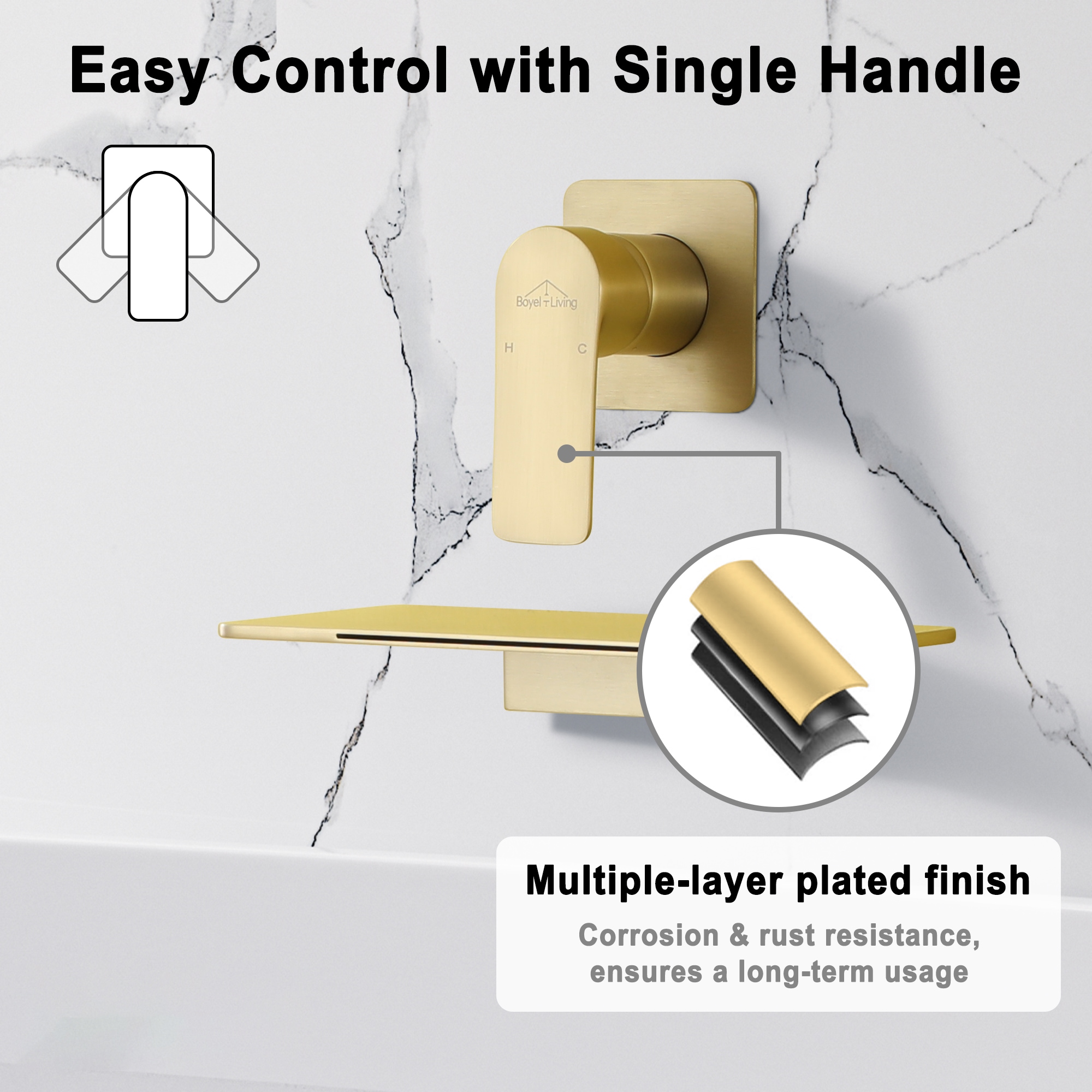 Clihome DG-KF09LSJ Lavatory-Faucets - View #6