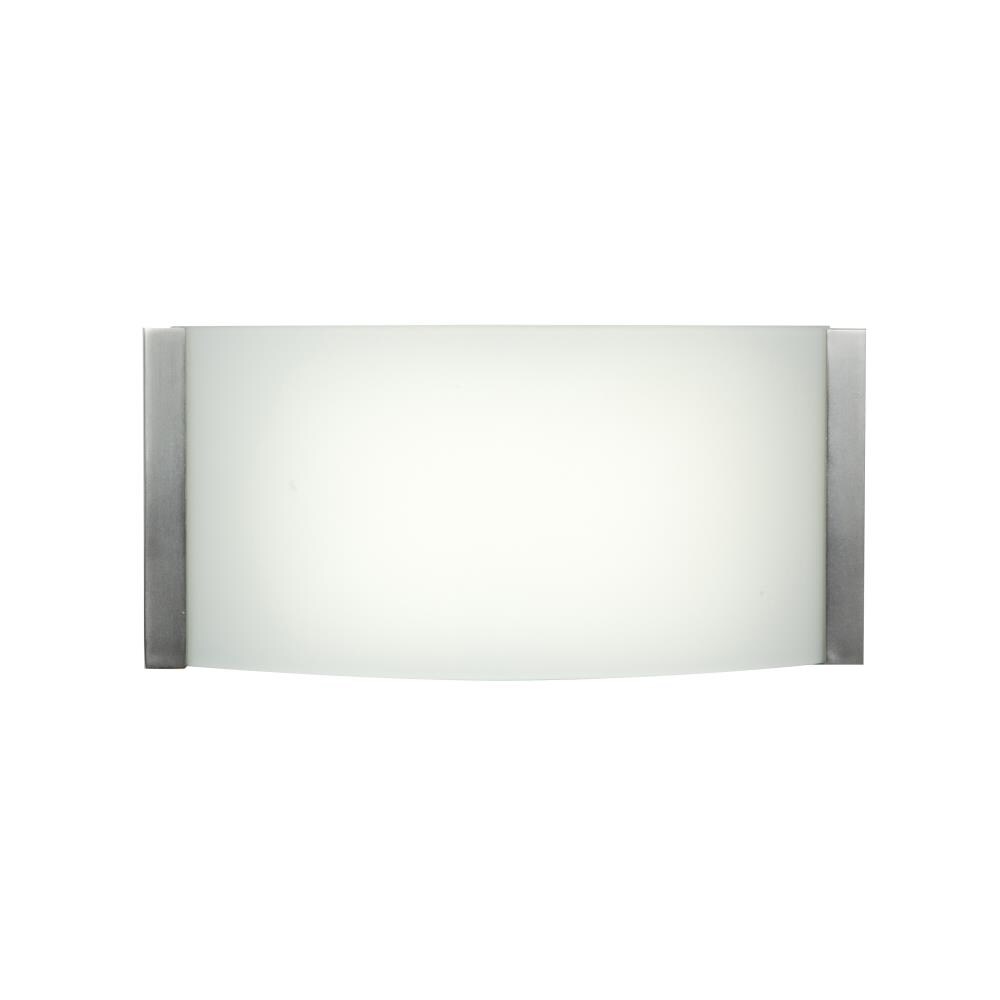 Access Lighting 62296LEDD-BS/OPL Wave 2.9-in 1-Light Brushed Steel LED Transitional Vanity Light