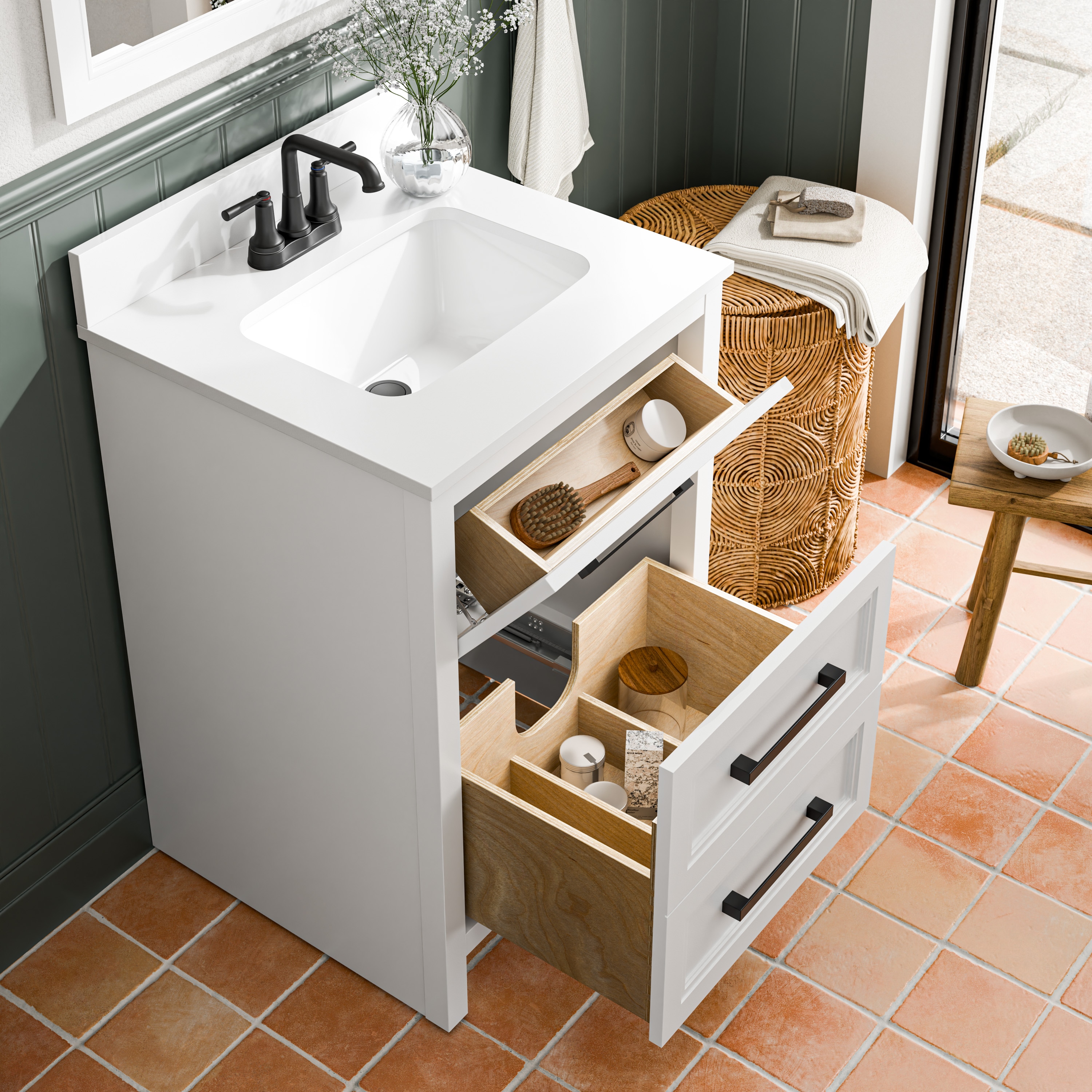 allen + roth 1047VTC-24-201-927UR Bath-Vanity-Combo - View #13