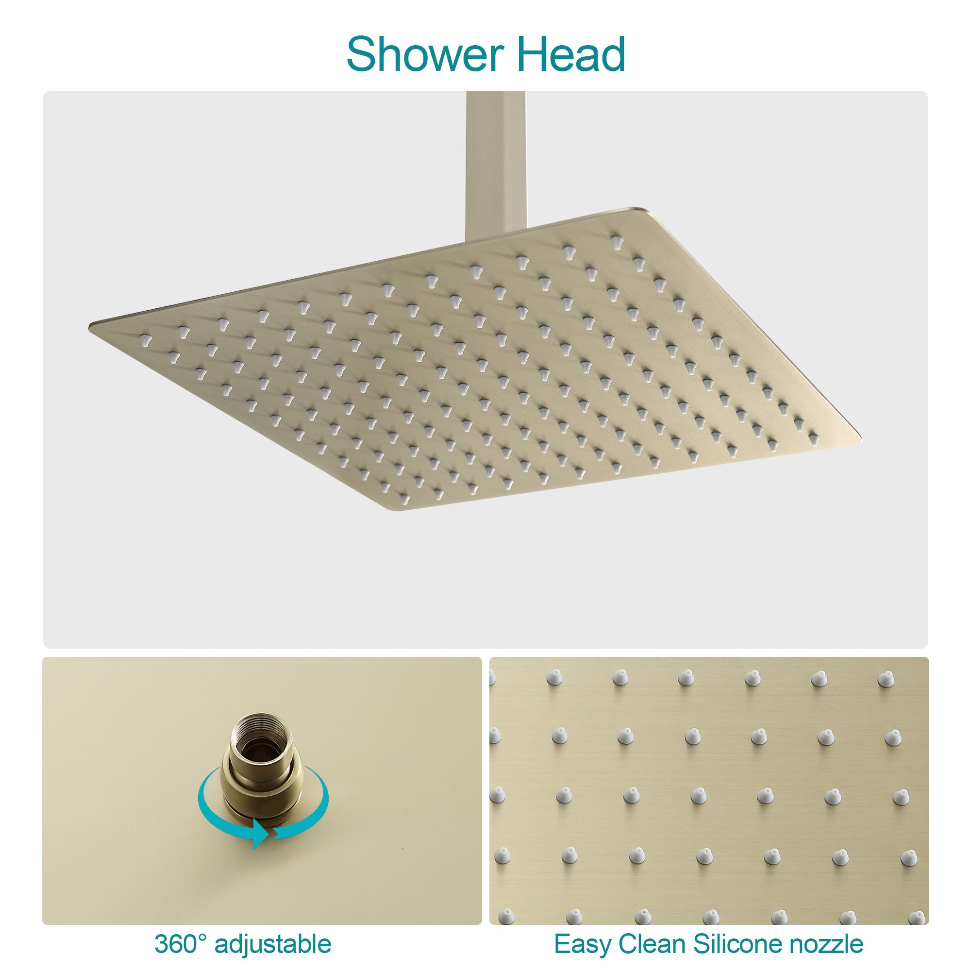 JUSHUA WXY-HGJLUG Showerhead-Bar-Panels - View #6