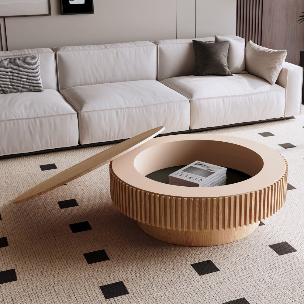 Coolbibila ELLA-COFFEE-NATURAL Coffee-Tables - View #2