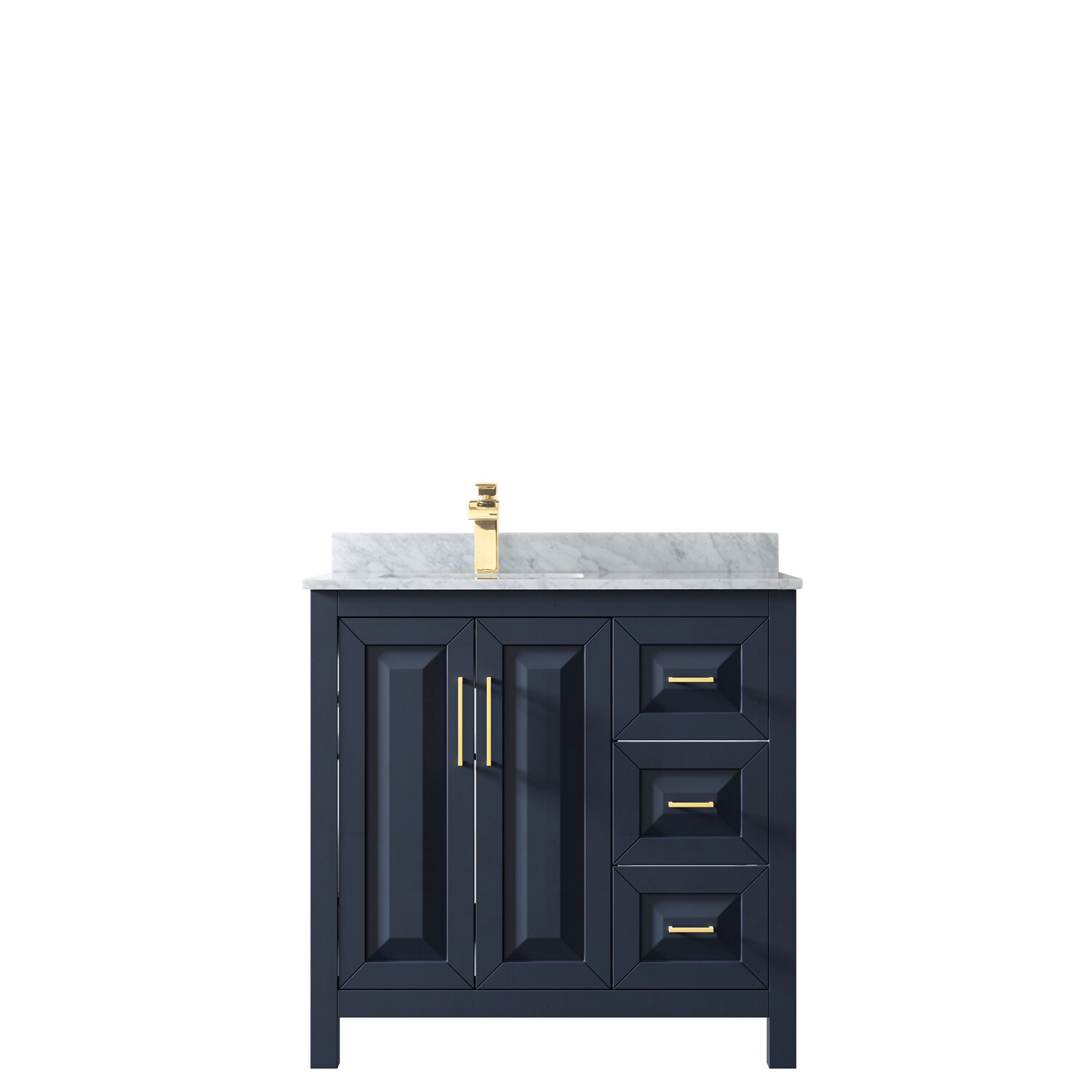 Wyndham Collection WCV252536SBLCMUNSMXX Bath-Vanity-Combo - View #3