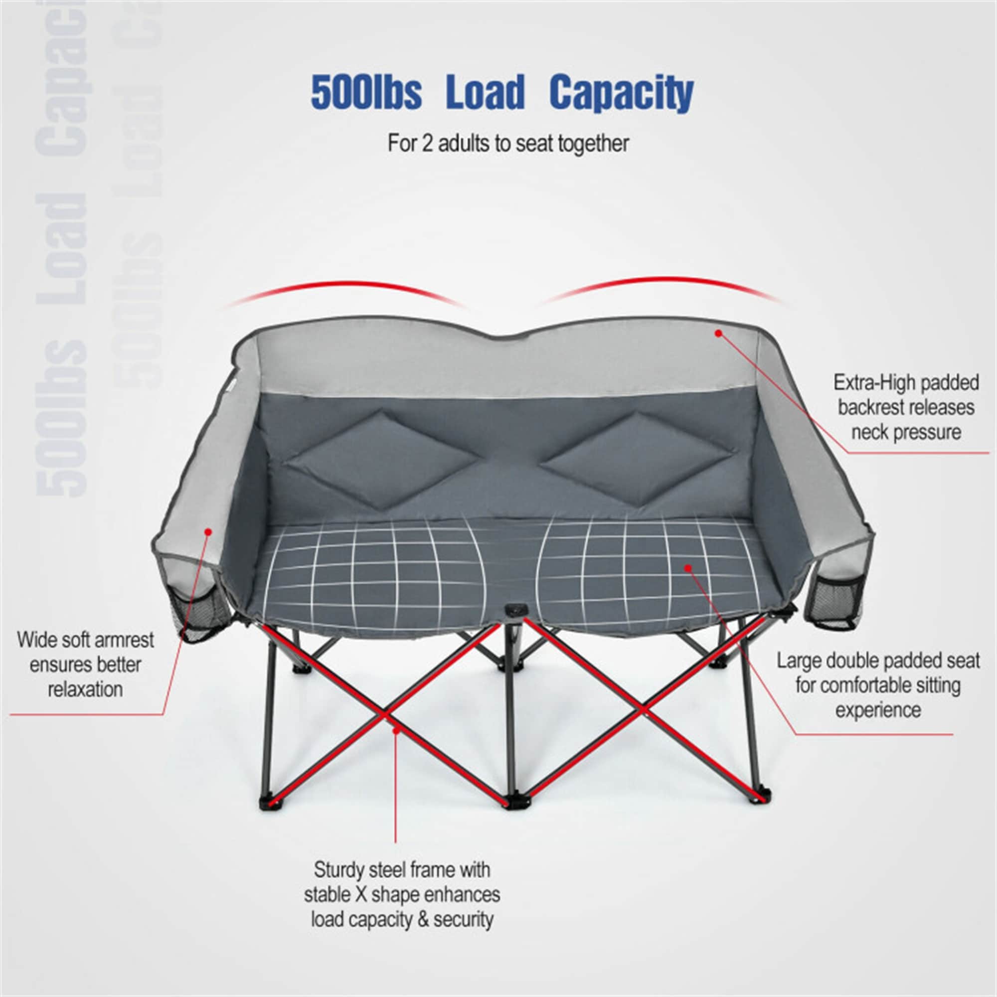 BABOOM BOM-70772GR-CO Beach-Camping-Chairs - View #9