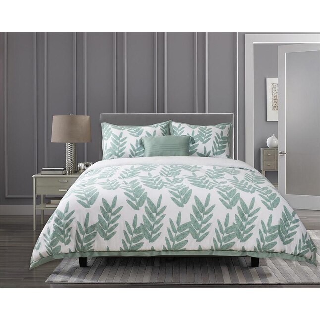 California King Comforter Set, Mint Green Bed Sheets King