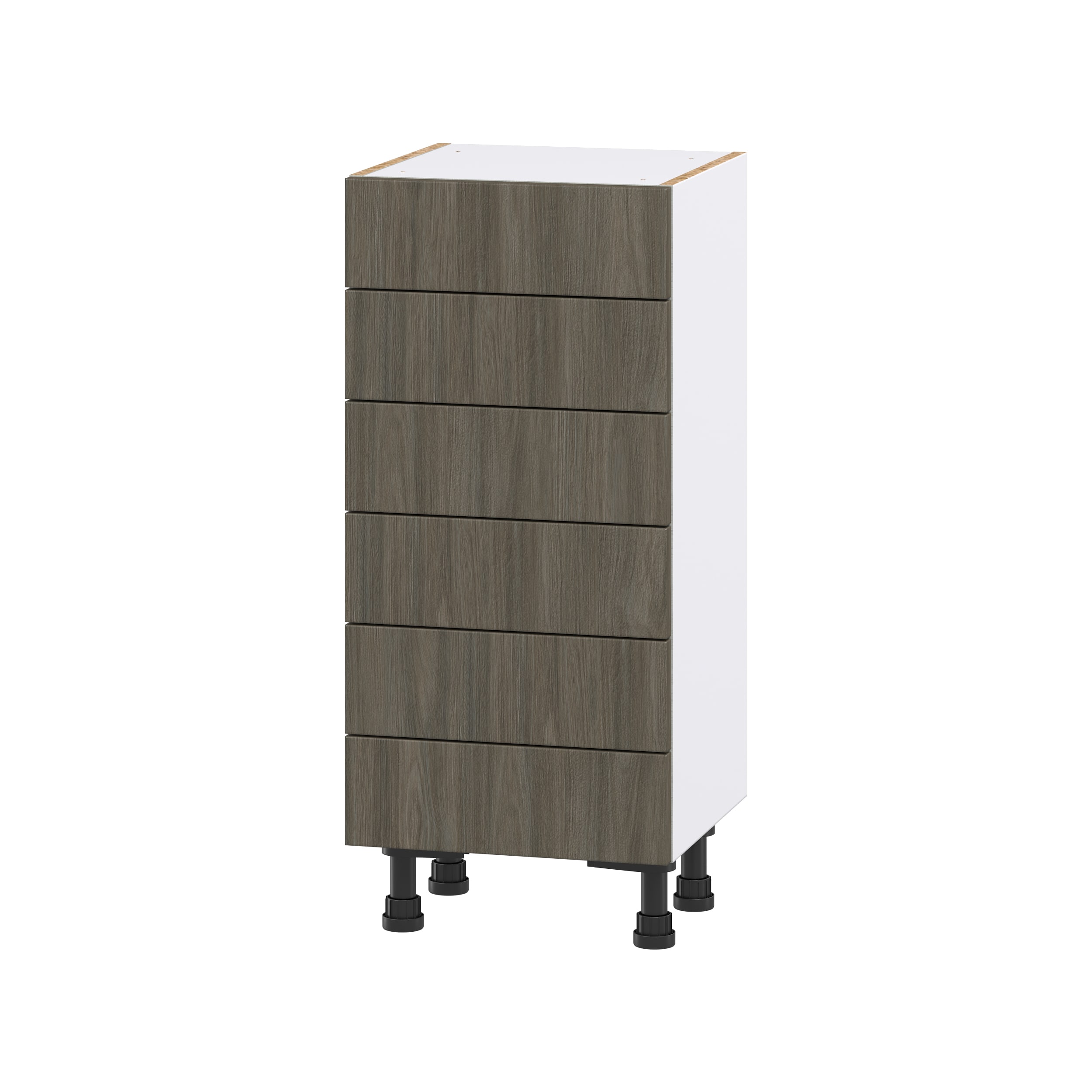 Hugo&Borg Savane 27-in W x 34.5-in H x 14-in D Textmel Base Fully Assembled Cabinet (Flat Panel Slab Door Style)