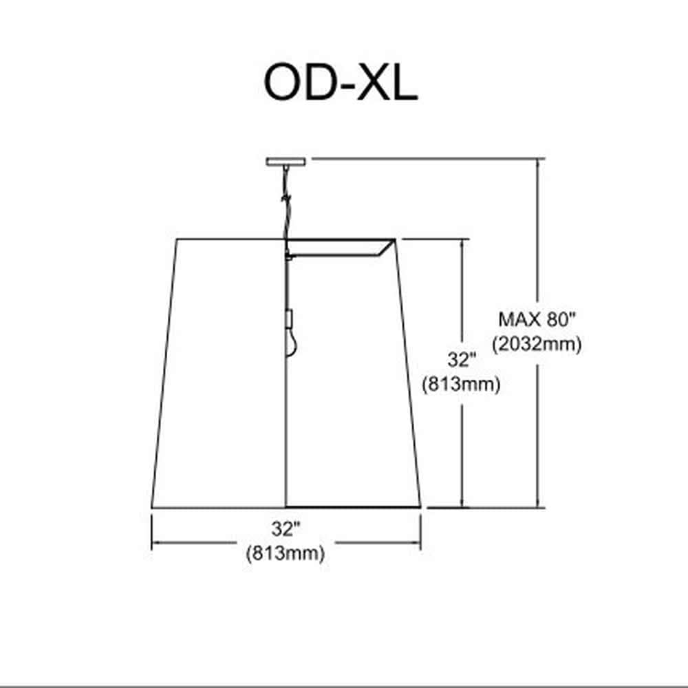 Dainolite A-DLT-ODR-XL-692 Pendant-Lights - View #2