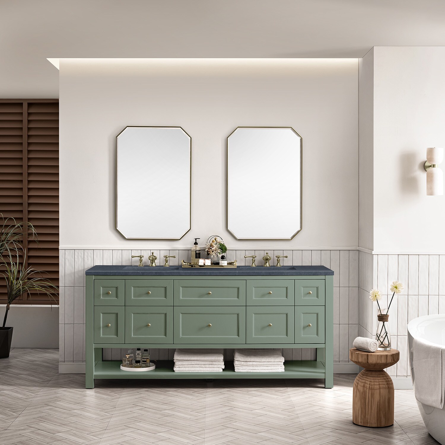James Martin Vanities 330-V72-SC-3CSP Bath-Vanity-Combo - View #2