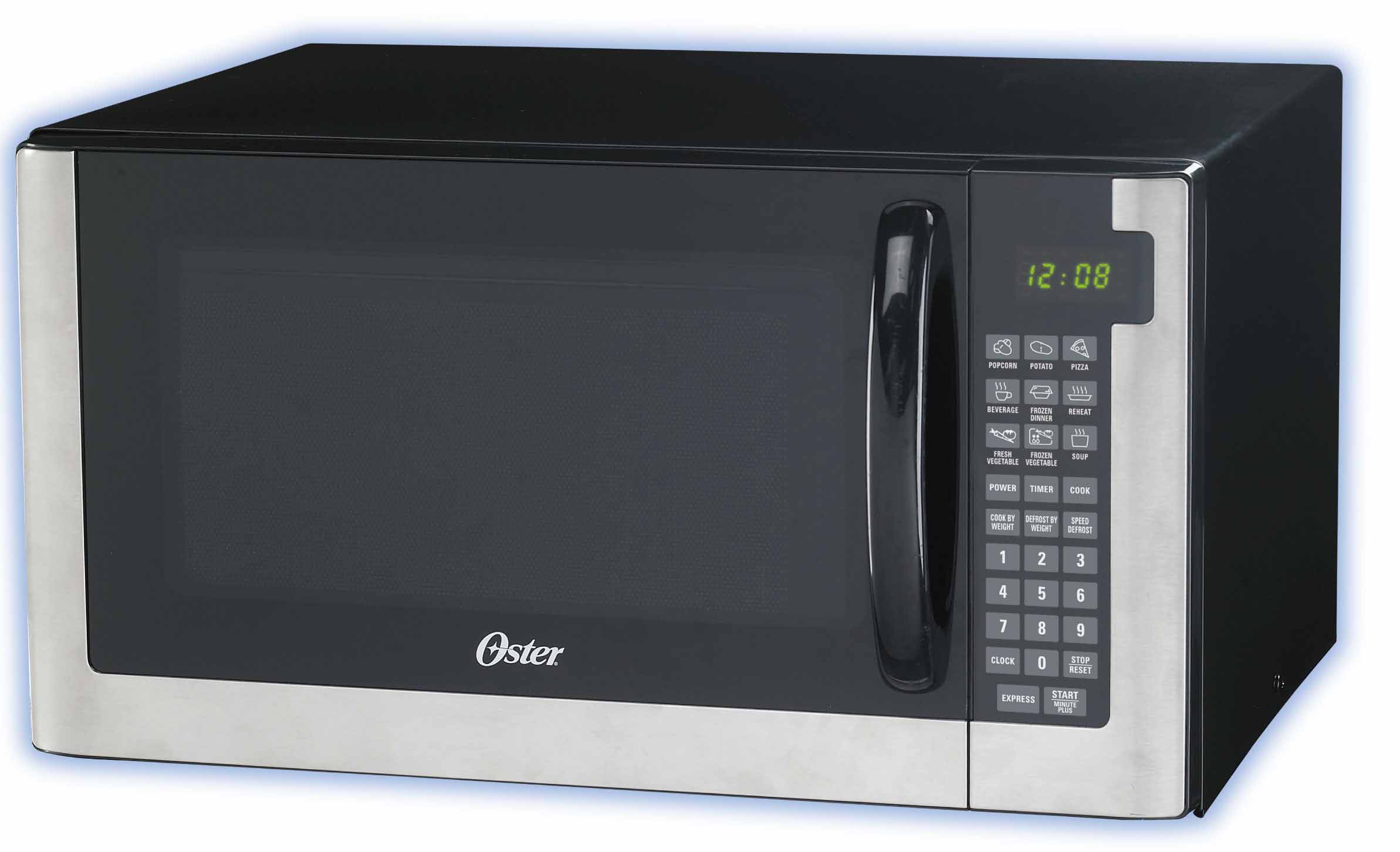 Oster 1.2-cu ft 1200-Watt Countertop Microwave (White) at