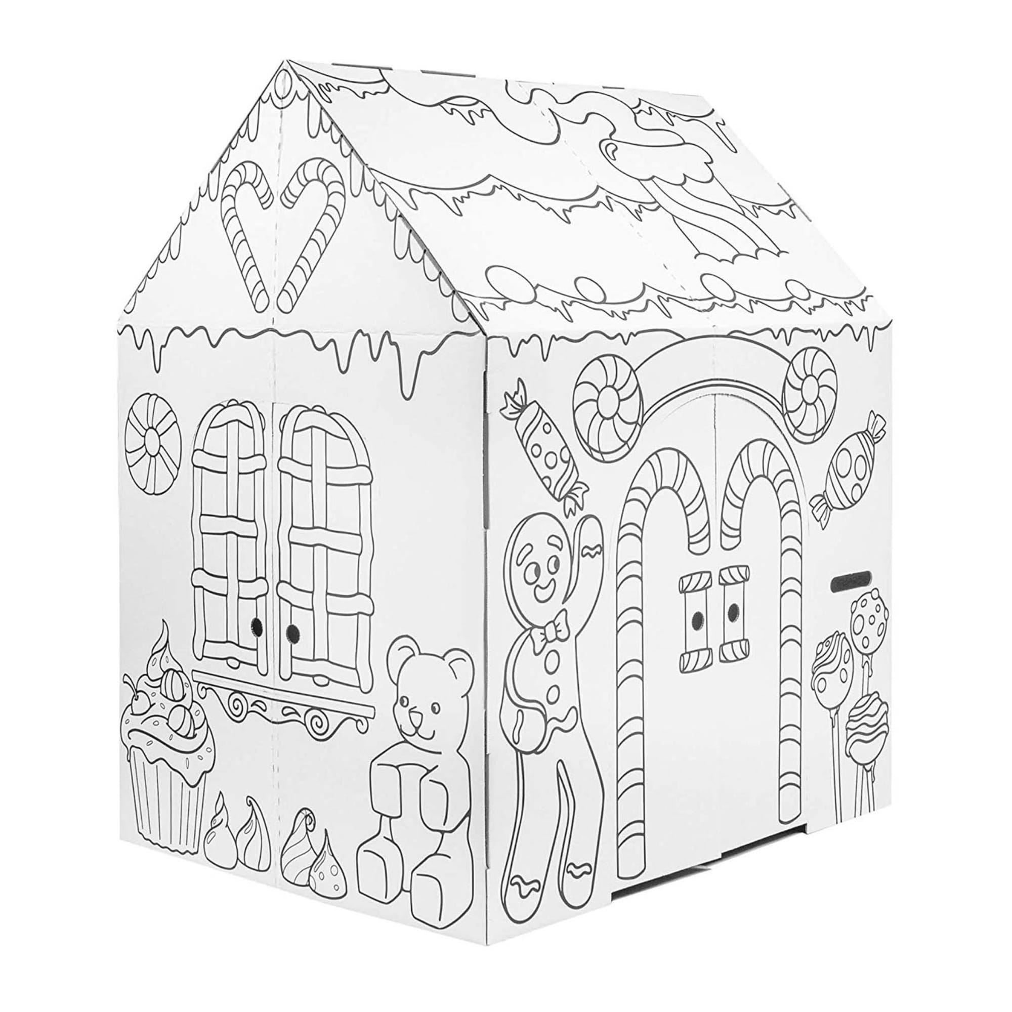 Easy Playhouse G847944004202 Indoor/Outdoor Composite Playhouse