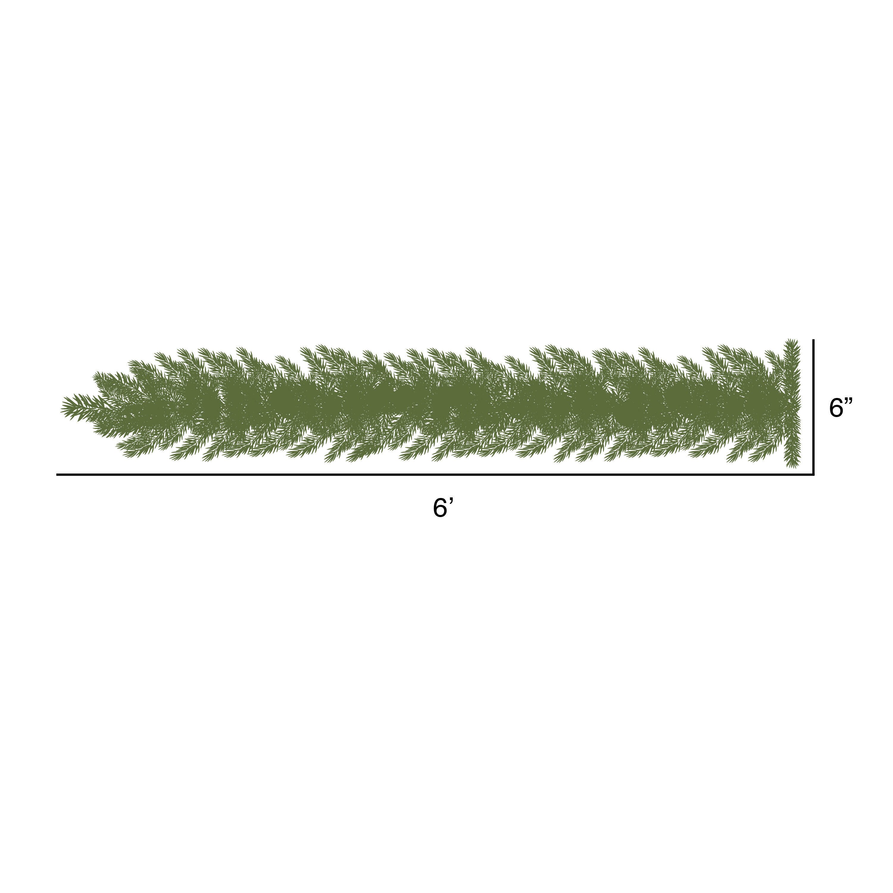 Vickerman D190313 Artificial-Christmas-Garland - View #3