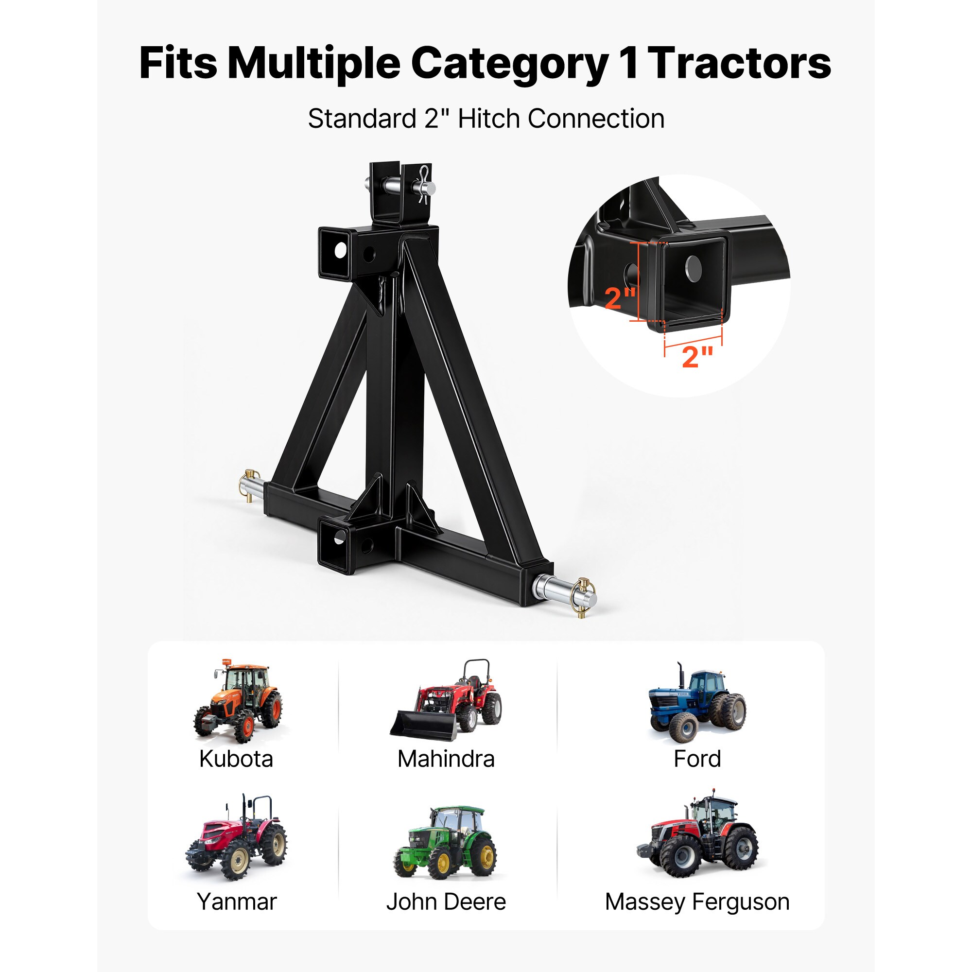 VEVOR SCSJXJSQSJKB17398V0 Tiller-Attachments - View #2