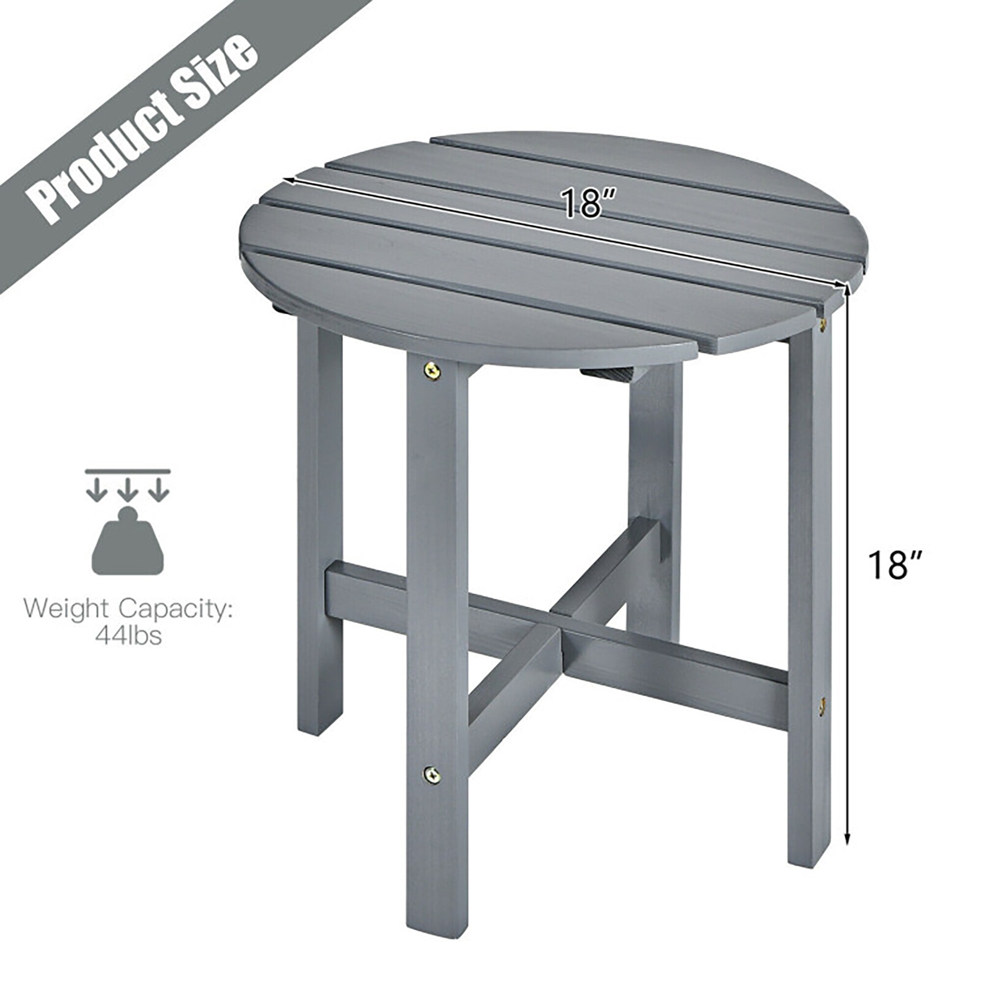 CASAINC WF-HFHW003T-W End-Tables - View #3