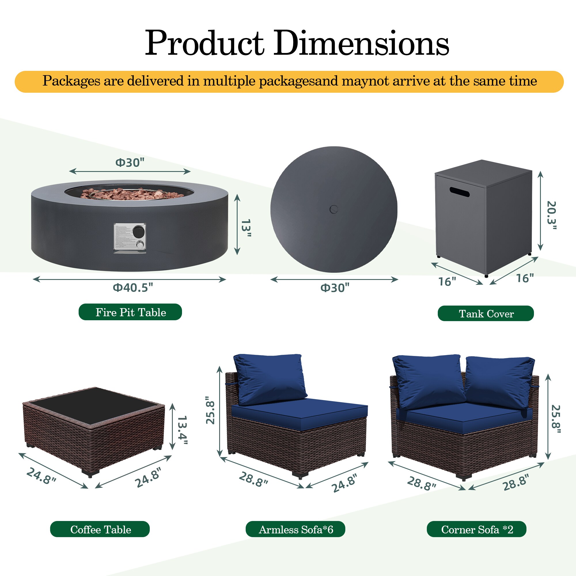 Patio Watcher LS-RT9-KD42DK-B2 Patio-Conversation-Sets - View #3