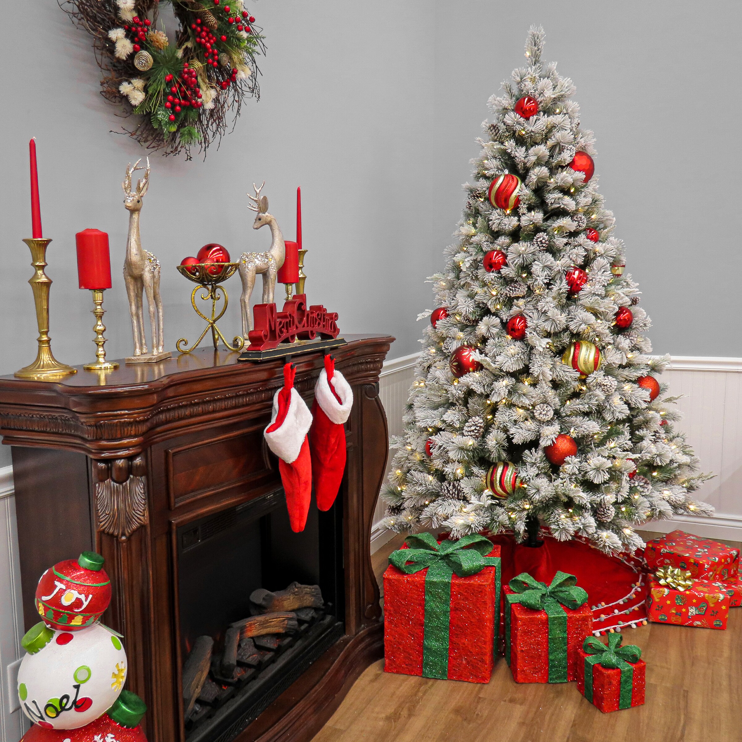 National Tree Company PESH64-300L-75 Artificial-Christmas-Trees - View #3
