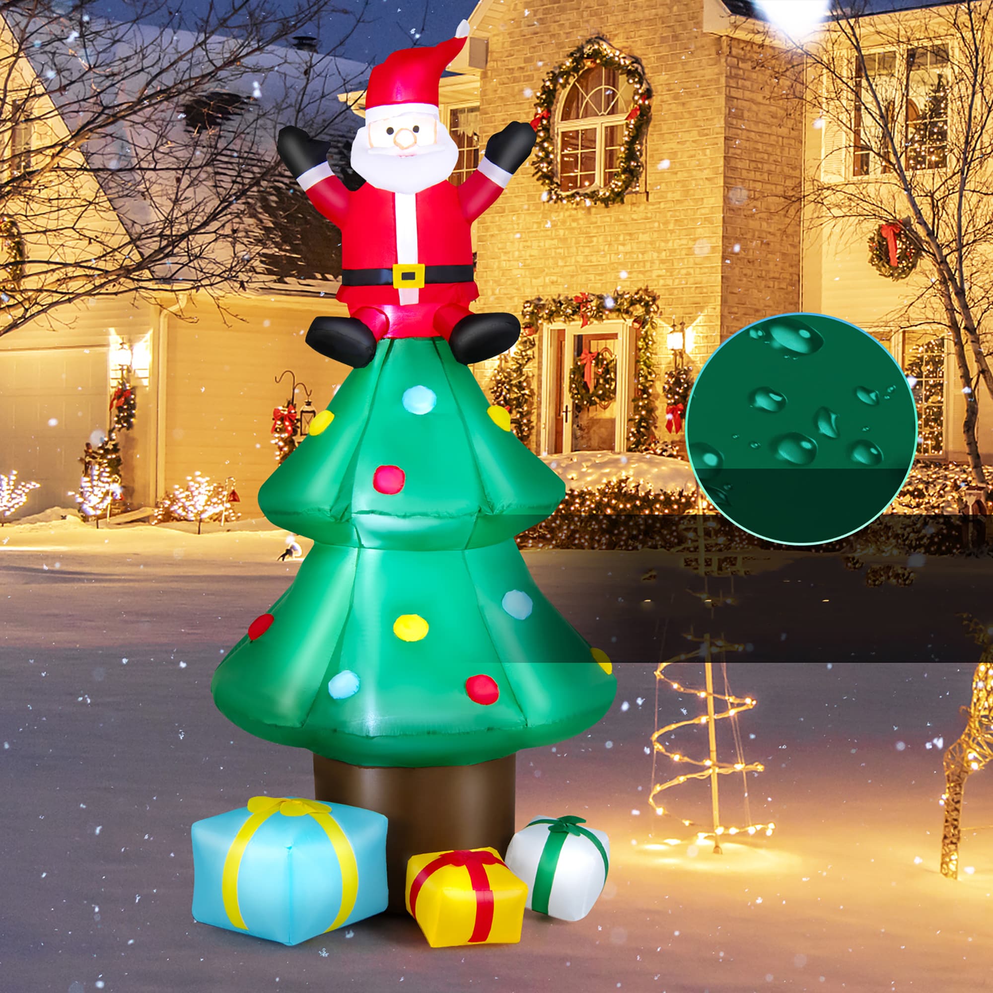 Costway CM23966US Christmas-Inflatables - View #4