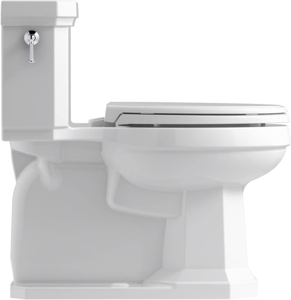 Kohler Kathryn Almond Elongated Chair Height Watersense Toilet 12-in 