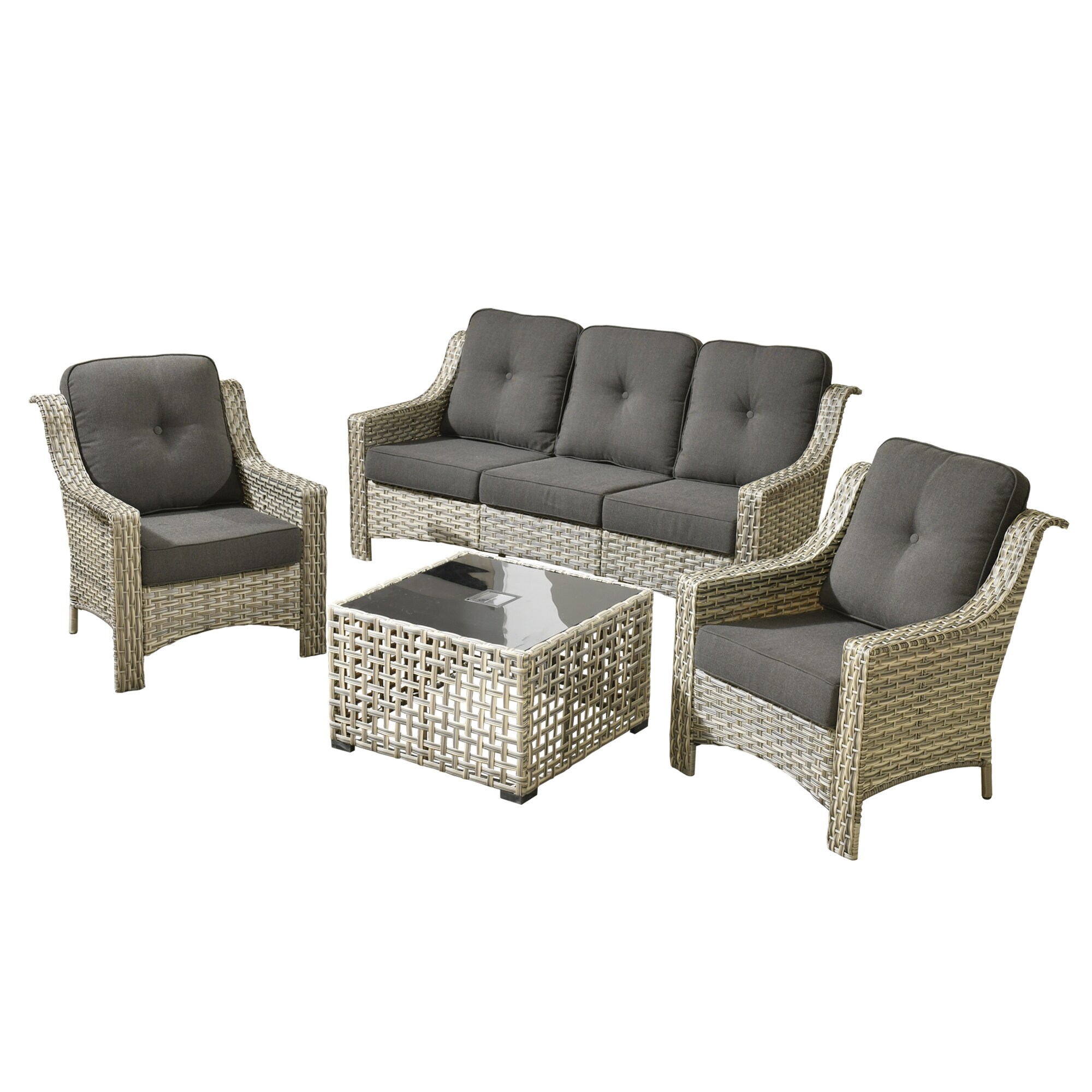 Caodoc L5-PAD104-T Patio-Sofas-Daybeds - View #4