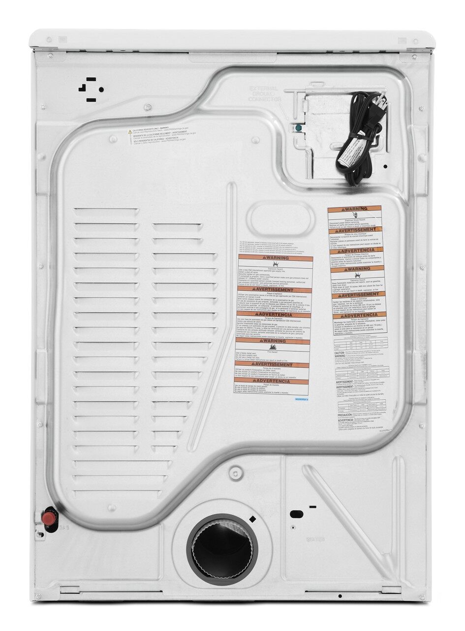 Amana NGD5800HW Gas-Dryers - View #4
