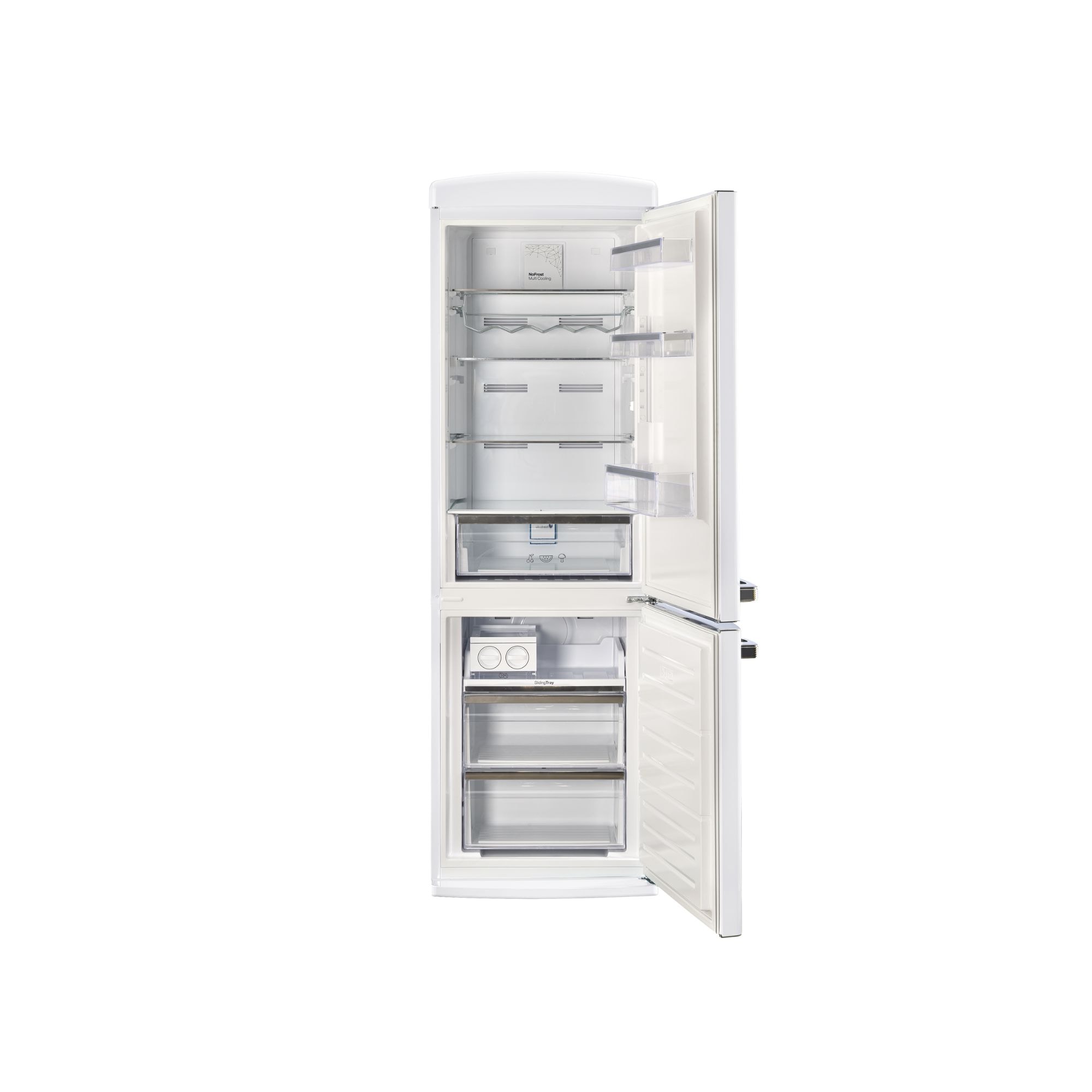 UNIQUE UGP-340L W AC Bottom-Freezer-Refrigerators - View #2