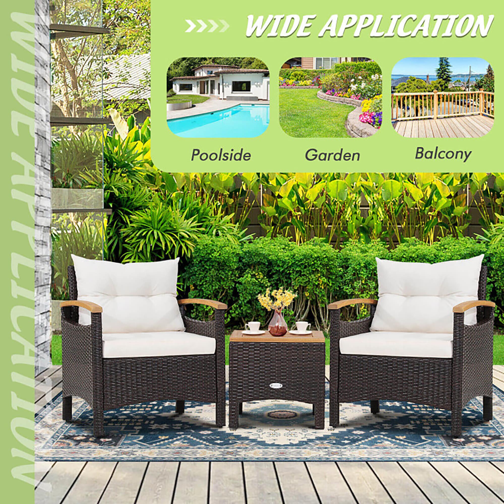 CASAINC WF-SM-KF-3700GY Patio-Conversation-Sets - View #8