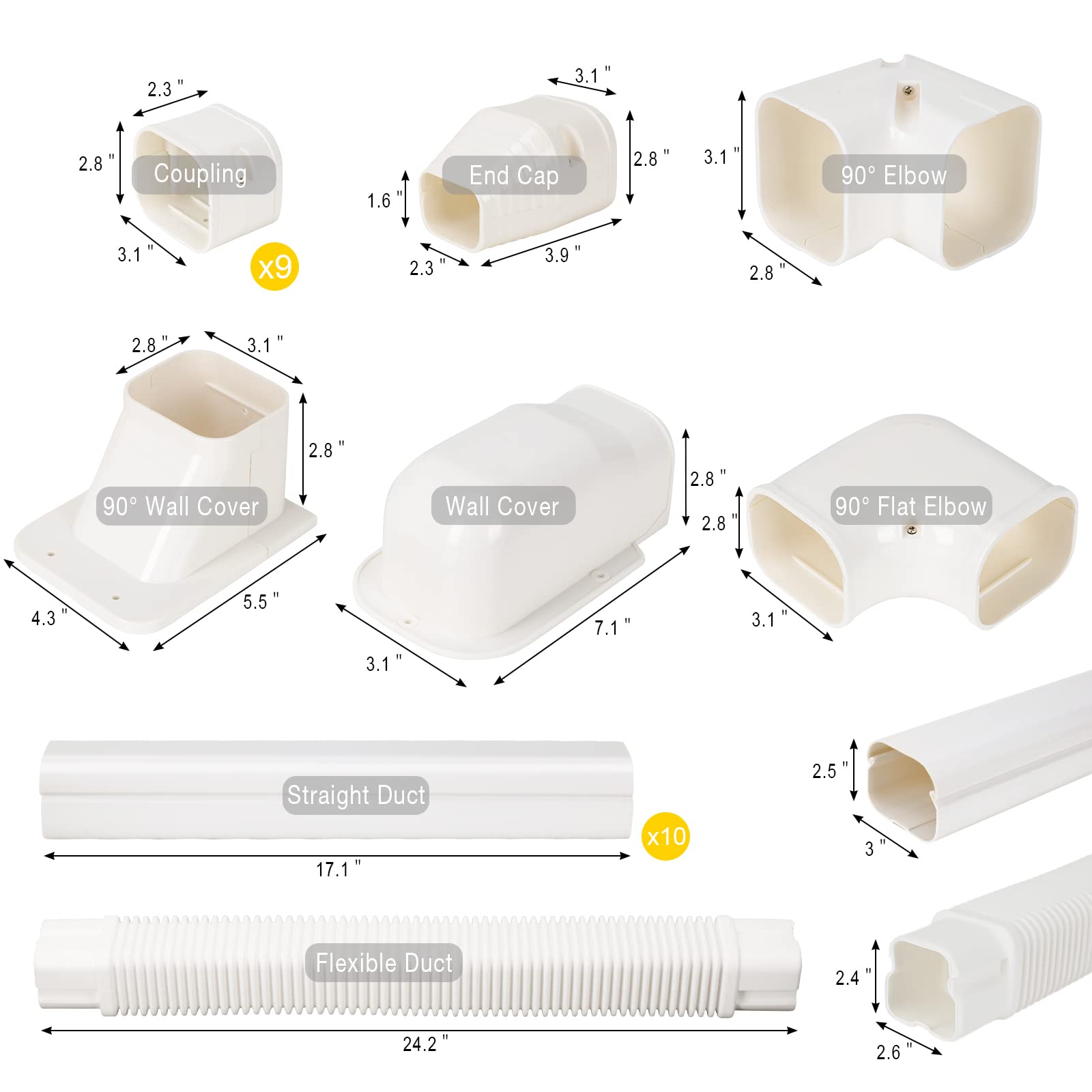Numhew NHBEN33829 Air-Conditioner-Parts - View #3