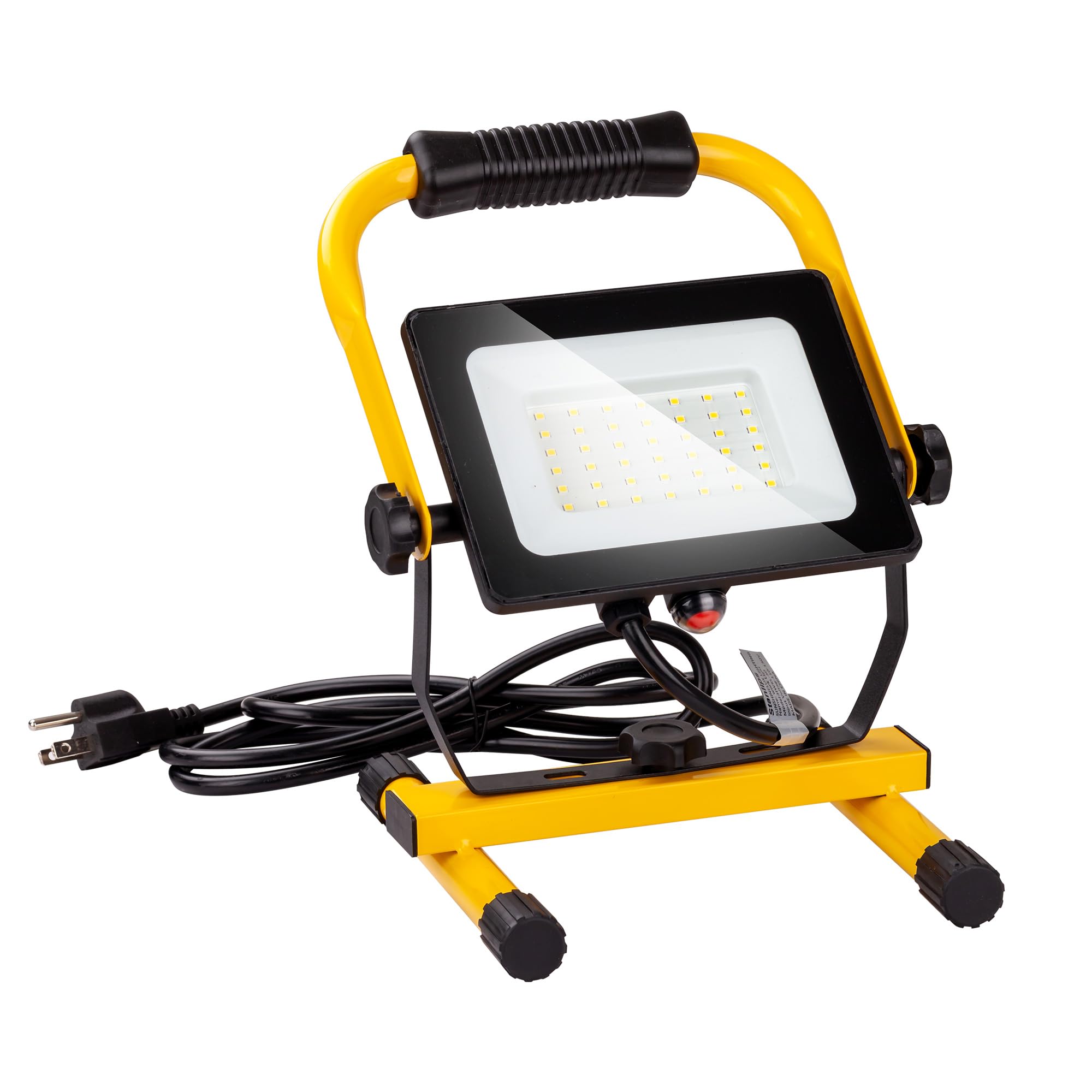 Aoibox  30W LED Portable Work Light 5000LM 5000K IP66 Waterproof Floodlight with 270 Swivel and 6 ft Cord