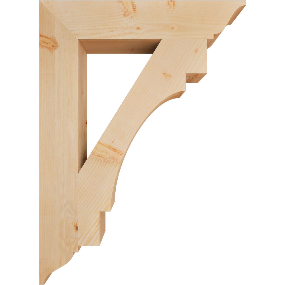 Ekena Millwork BKT06X32X44MRC01SDF Exterior-Brackets-Braces - View #3