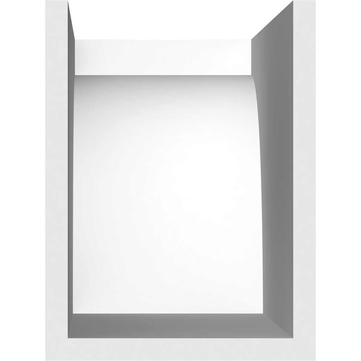Ekena Millwork RFTP06X08X20HUN Exterior-Brackets-Braces - View #4