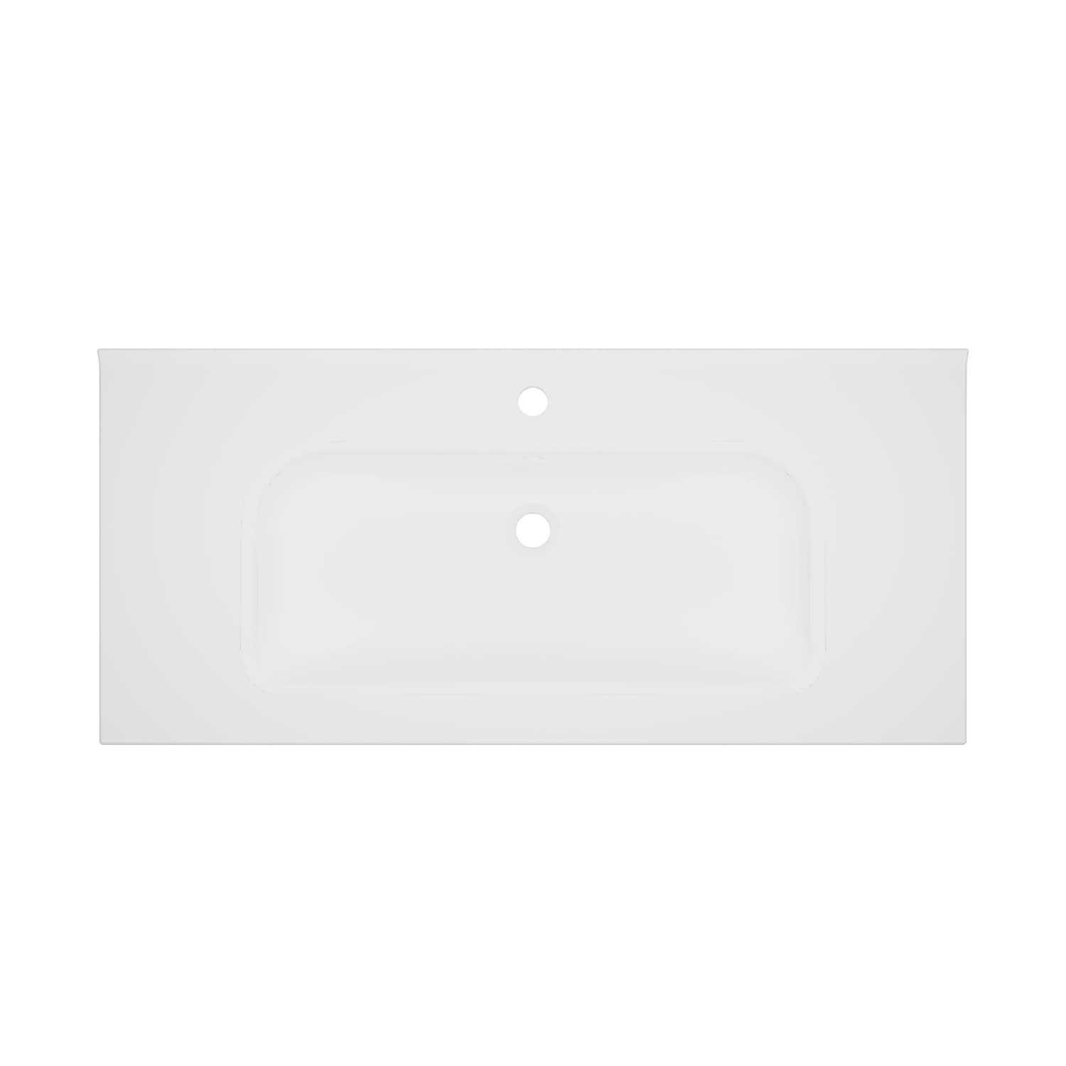 WS Bath Collections SLIM 100 Bath-Sink - View #2