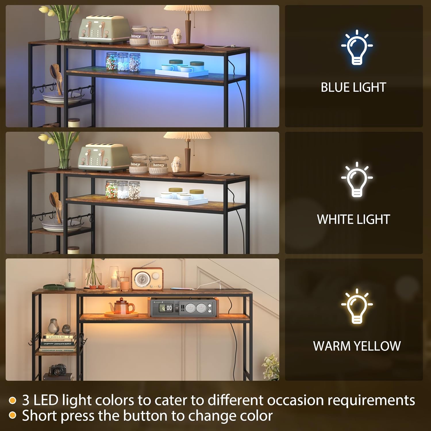 Vlsrka B0CNSGHCVJ Console-Sofa-Tables - View #5