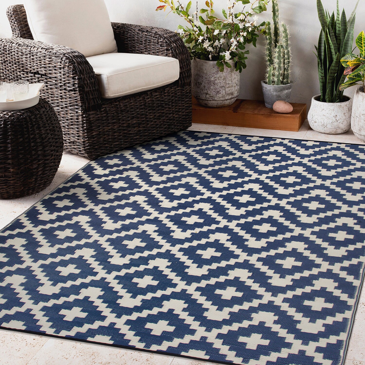 World Rug Gallery 6055NAVY3X5 rugs - View #11