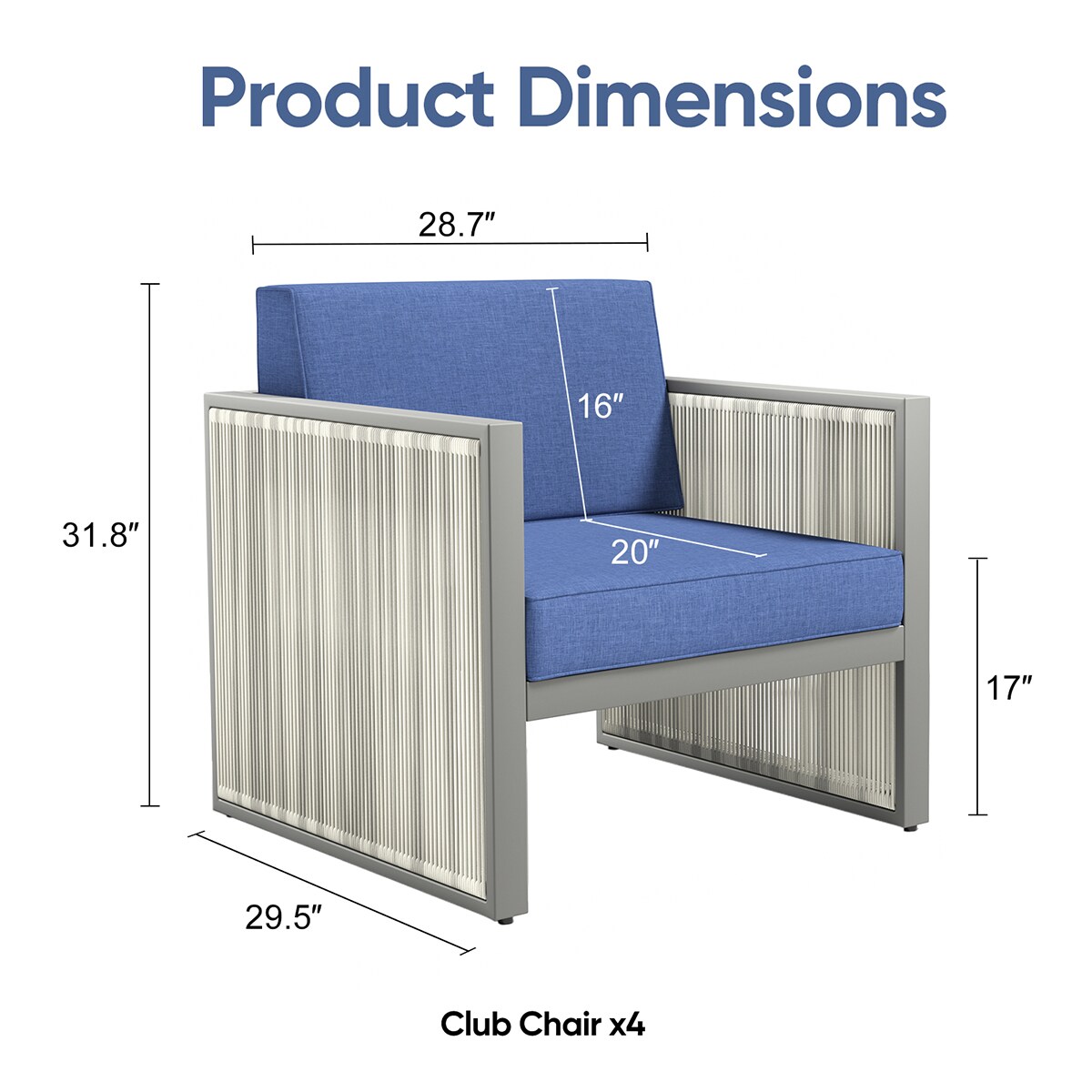 Rilyson FSFHGW11X2-1 Patio-Chairs - View #8