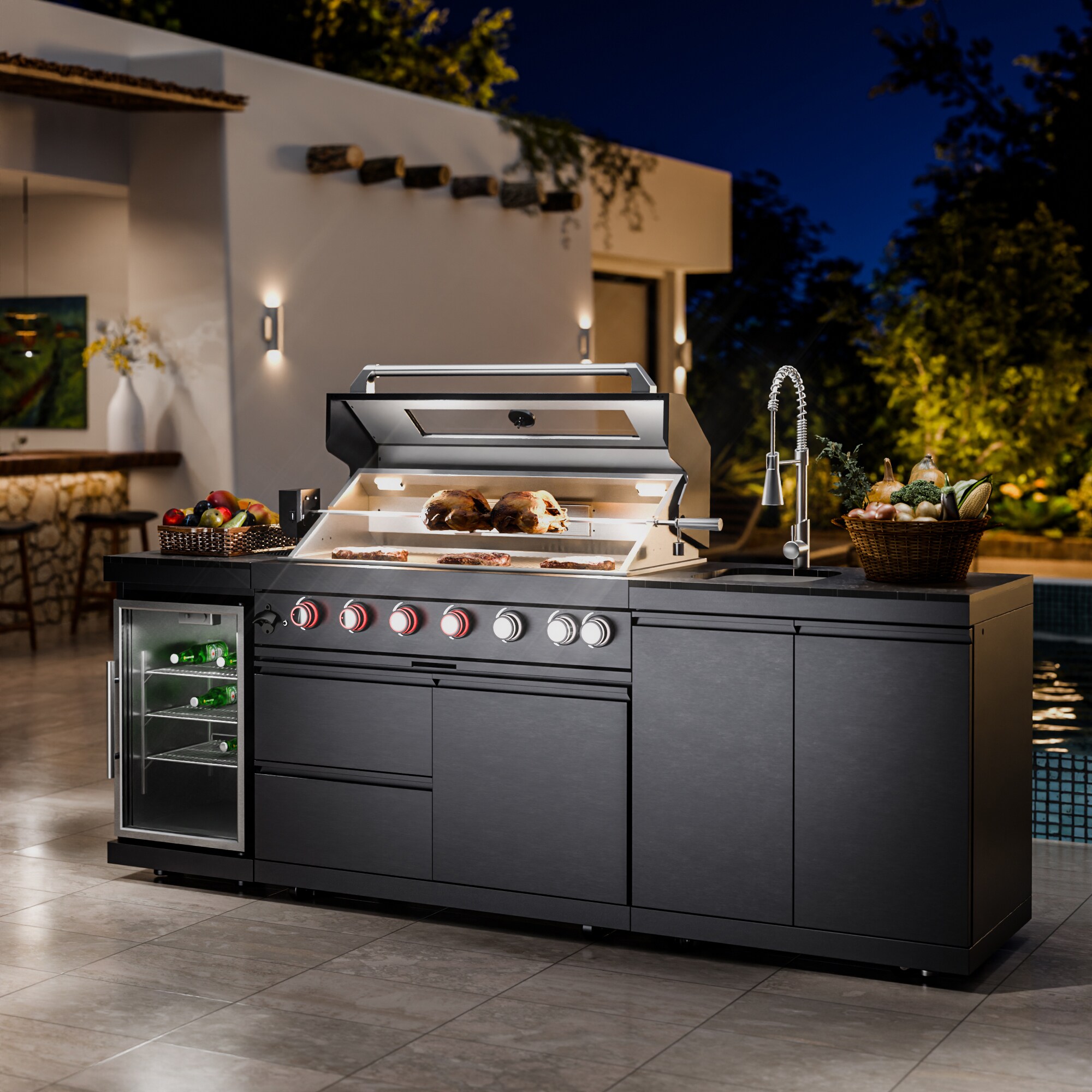 ES-DIY 2512GL16SL6 Modular-Outdoor-Kitchens - View #17