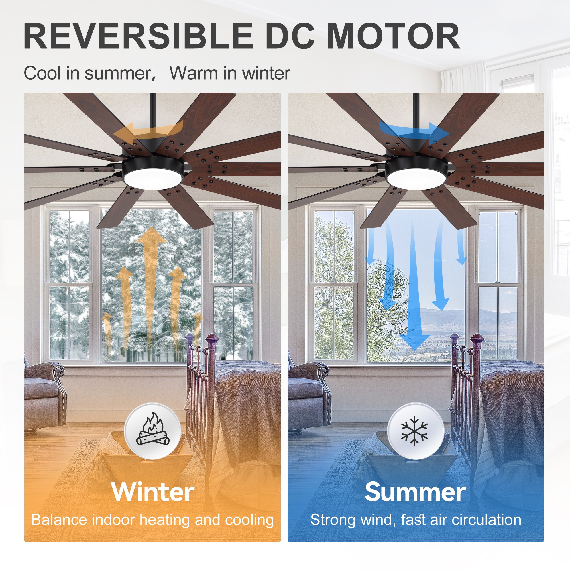 Breezary 33076-AB Ceiling-Fans - View #7
