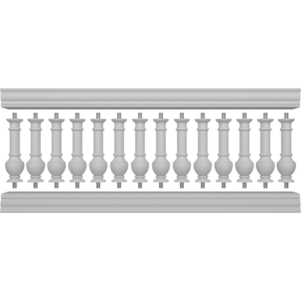 Ekena Millwork BALK32X084YON railings - View #5