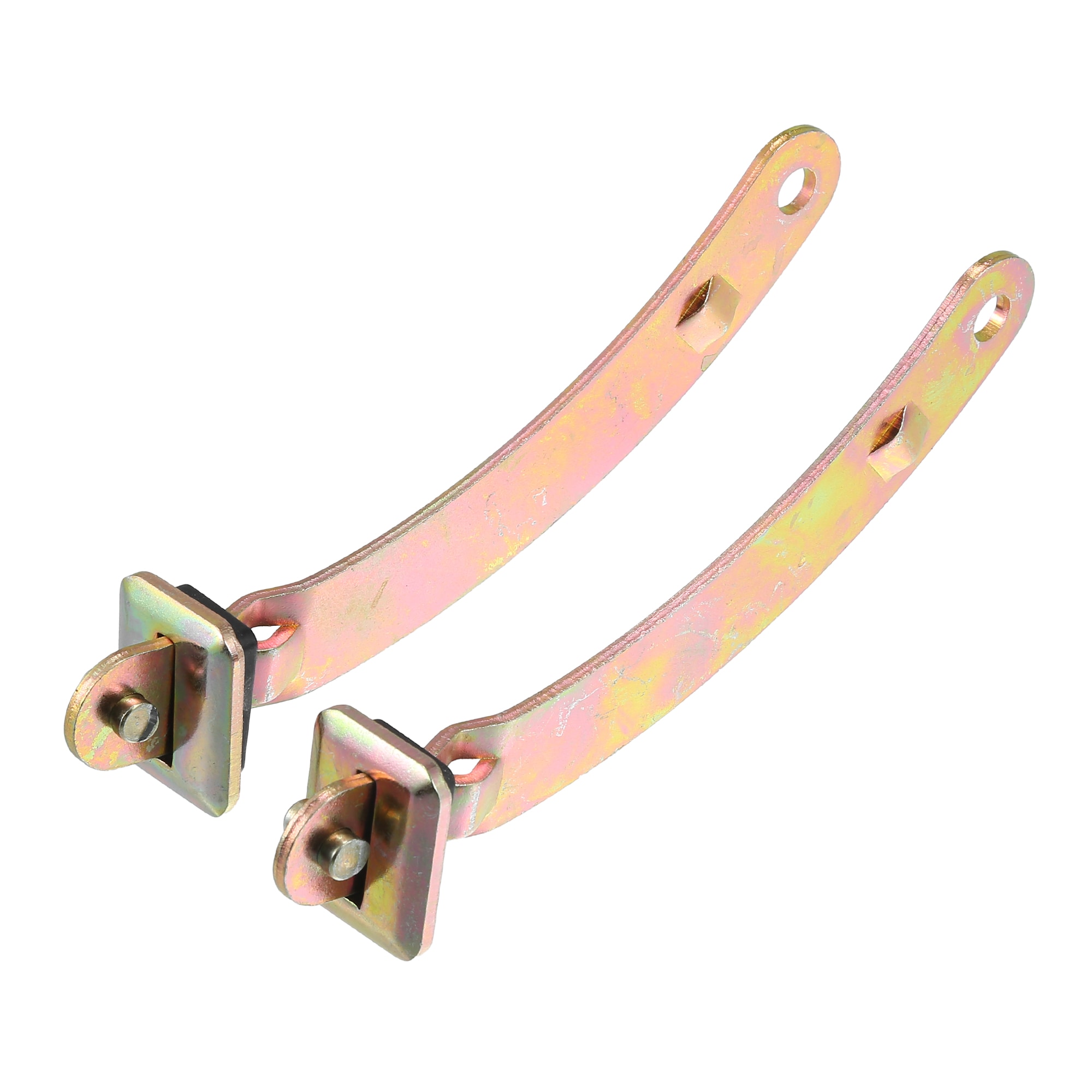 Unique Bargains 2pcs Door Check Stop Strap No.15642266 for Chevrolet Astro for GMC Safari 1985-2005 Durable Metal Bronze Tone Rear #S25121901UX7264