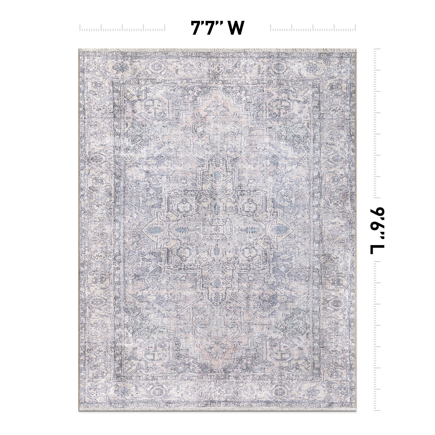 World Rug Gallery 6033BLUE8X10 rugs - View #6
