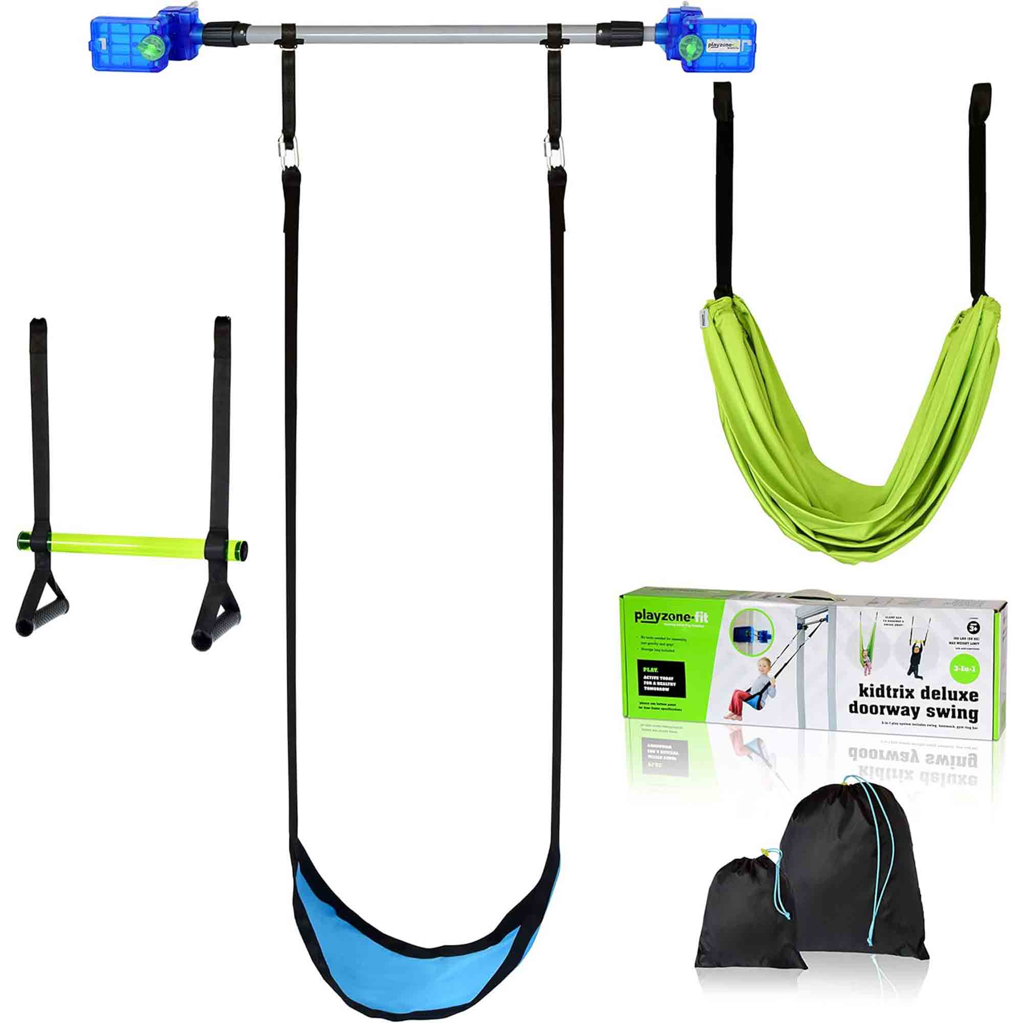 Playzone-Fit 405625 Blue Metal Flat Swing