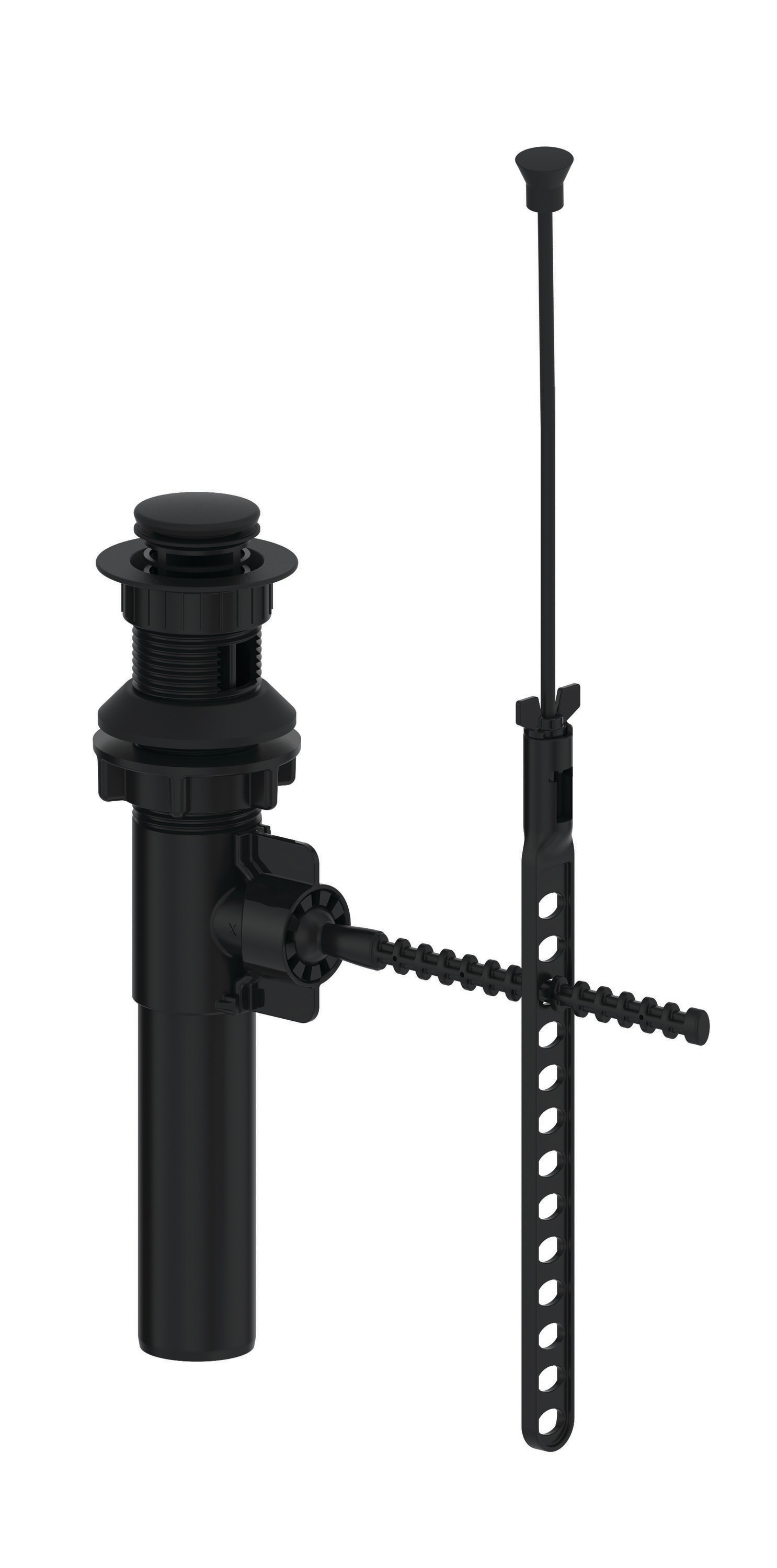 CMI 892-8213 Safeguard Drain Matte Black Bathroom Sink pop up drain kit
