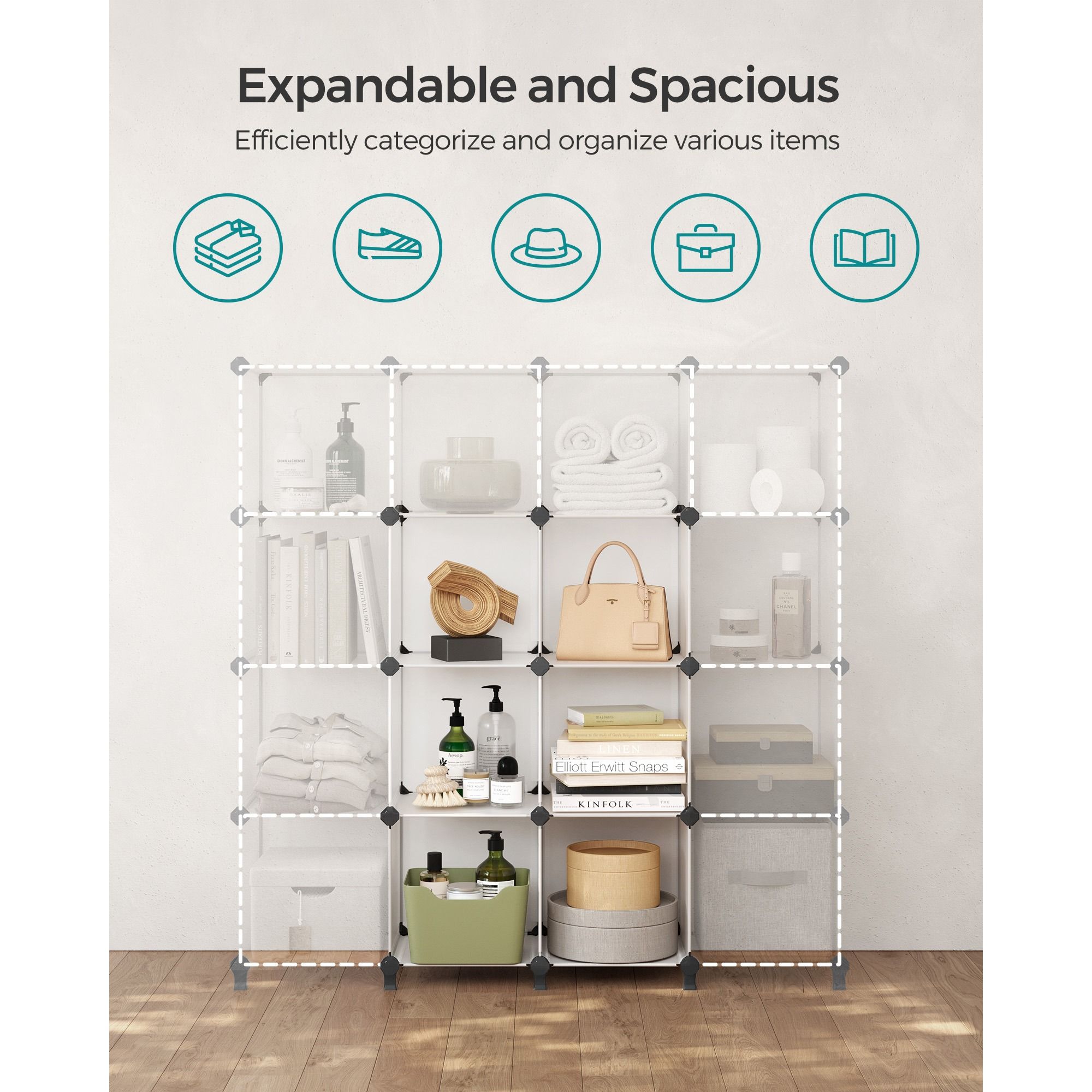 Slickblue D-SM-W60CPLU Laminate-Storage-Cubes - View #5
