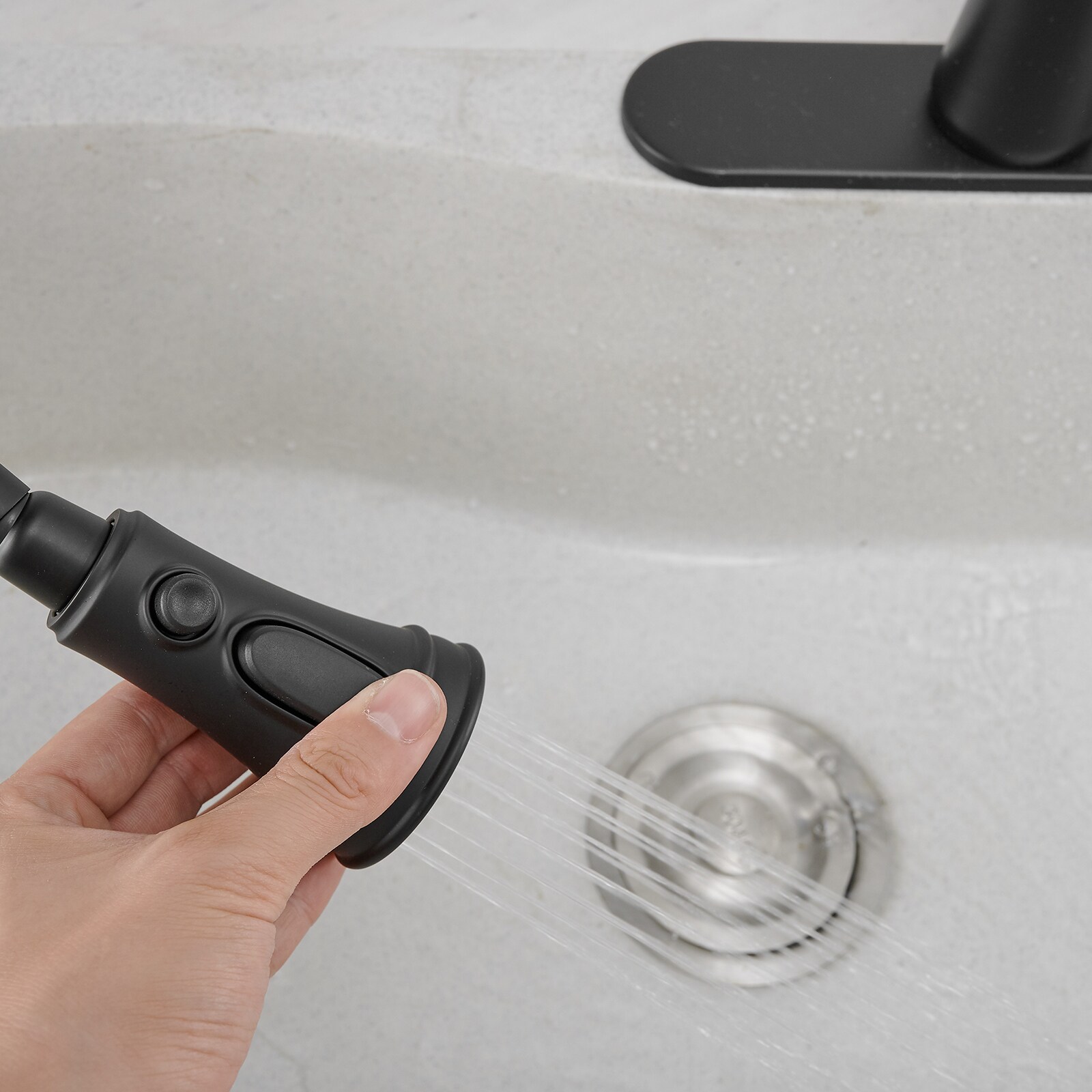 BWE A-94556-BLACK Kitchen-Faucets - View #7